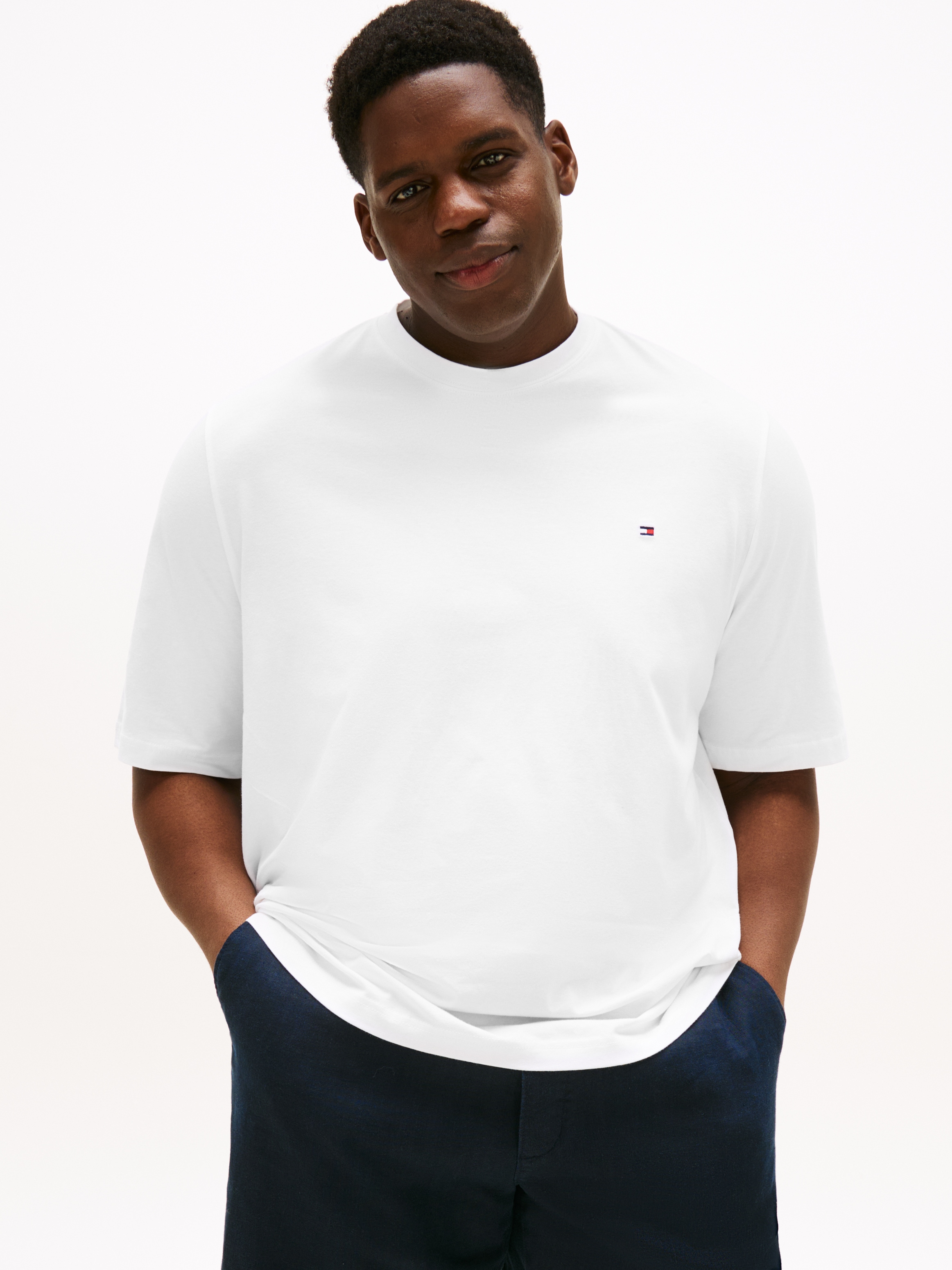 Tommy Hilfiger Big & Tall T-Shirt »BT-CORE STRETCH SLIM CN TEE-B«