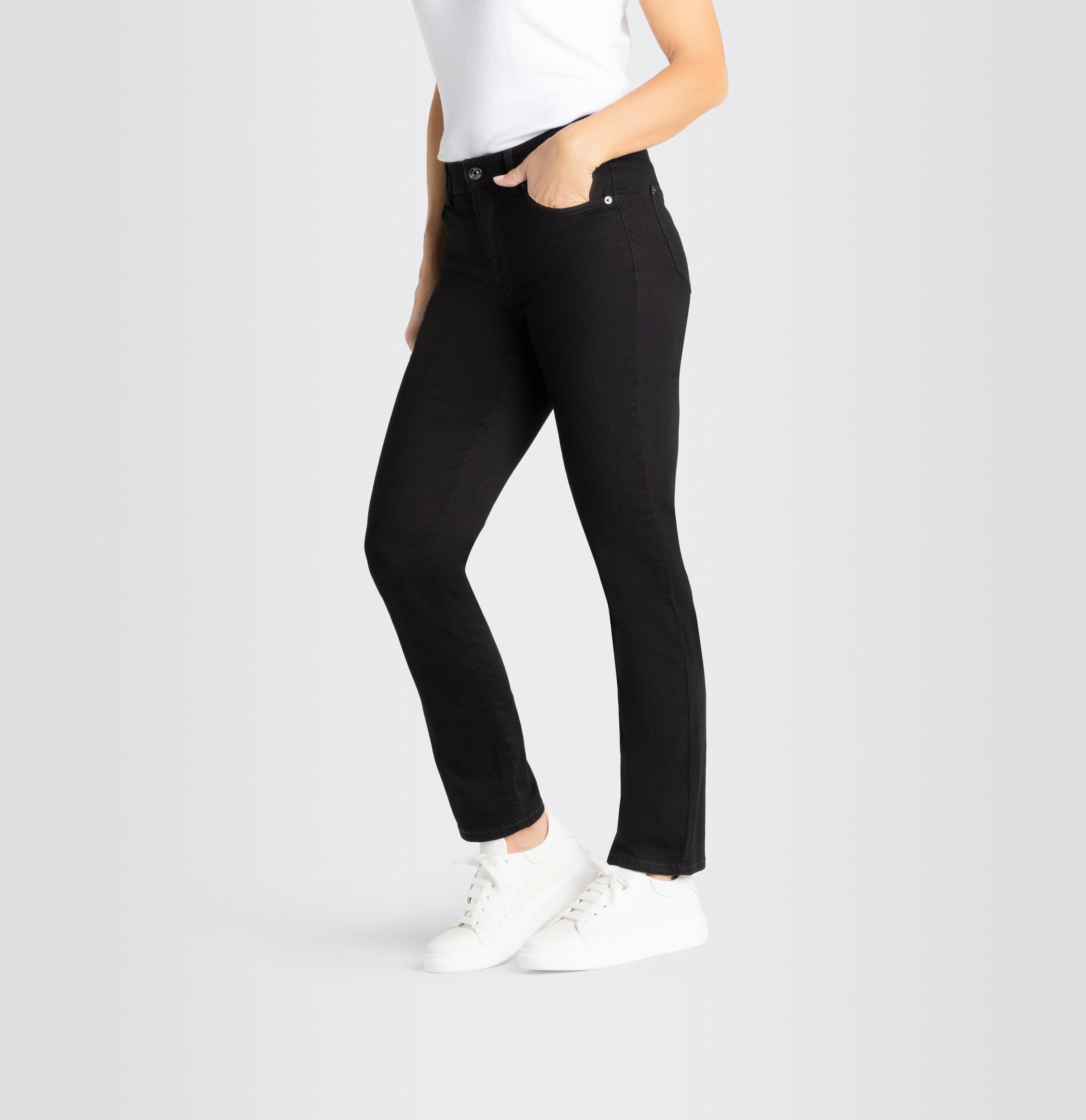 MAC Stretch-Jeans »Melanie«, Gerade geschnitten