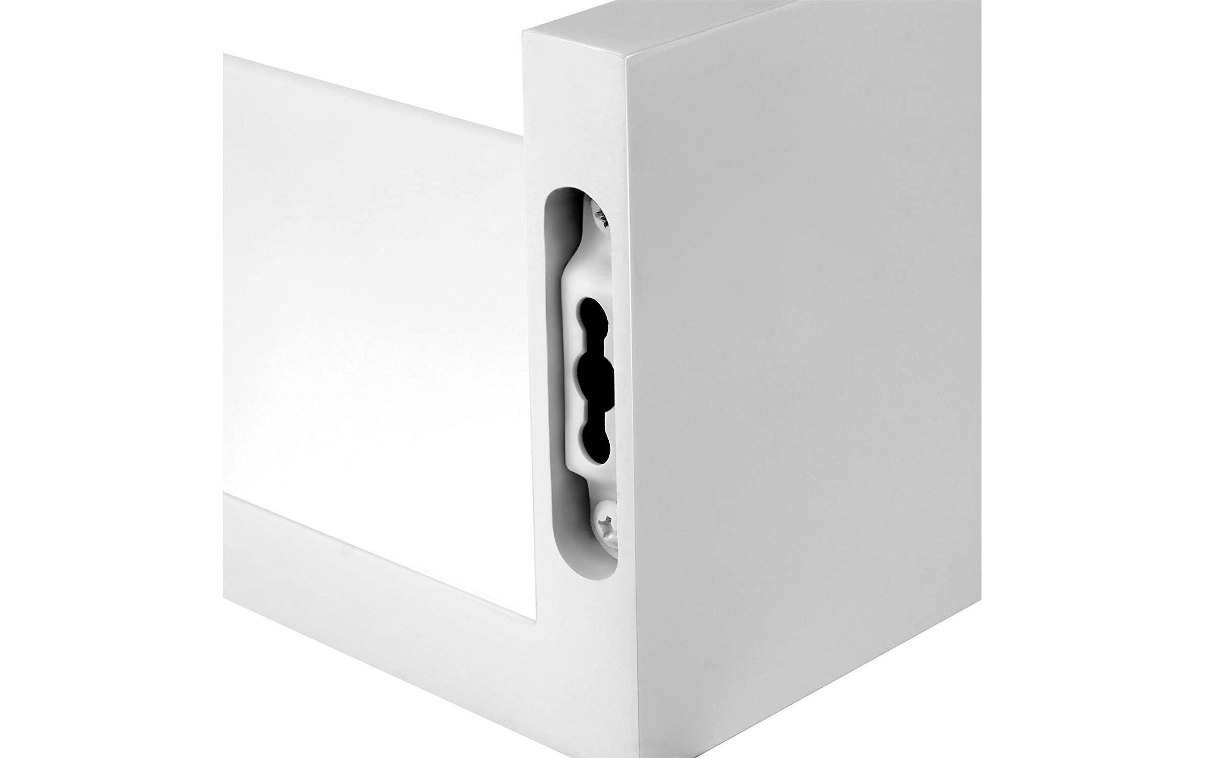 SONGMICS Wandregal »Wandregal Weiss, 3er Set, Holz«