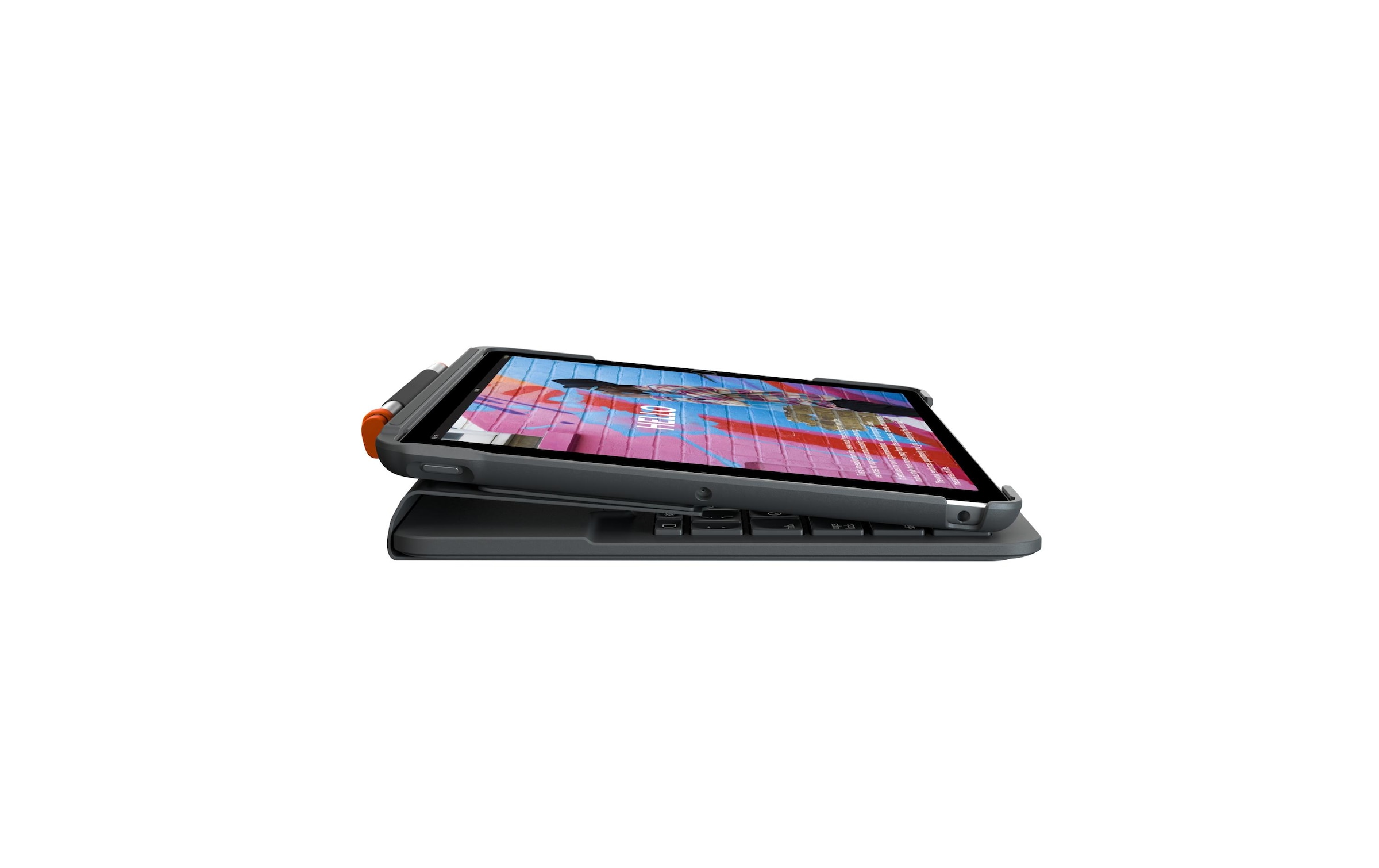Logitech Tablet-Tastatur »Cover Slim Folio iPad 10,2" (7, Gen,)«, (Ziffernblock)