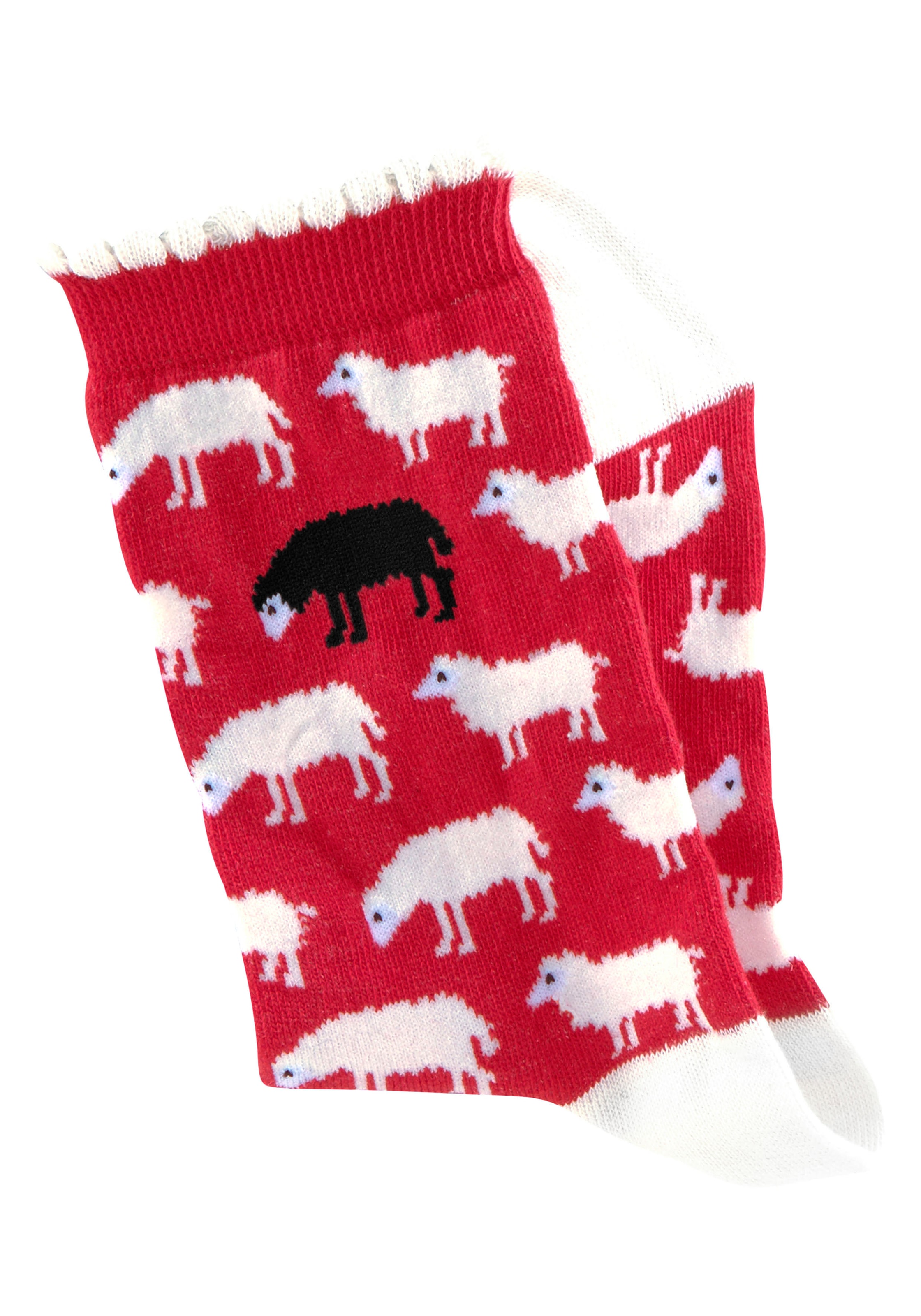 H.I.S Socken, (Packung, 3 Paar), mit feinem Muschelabschluss