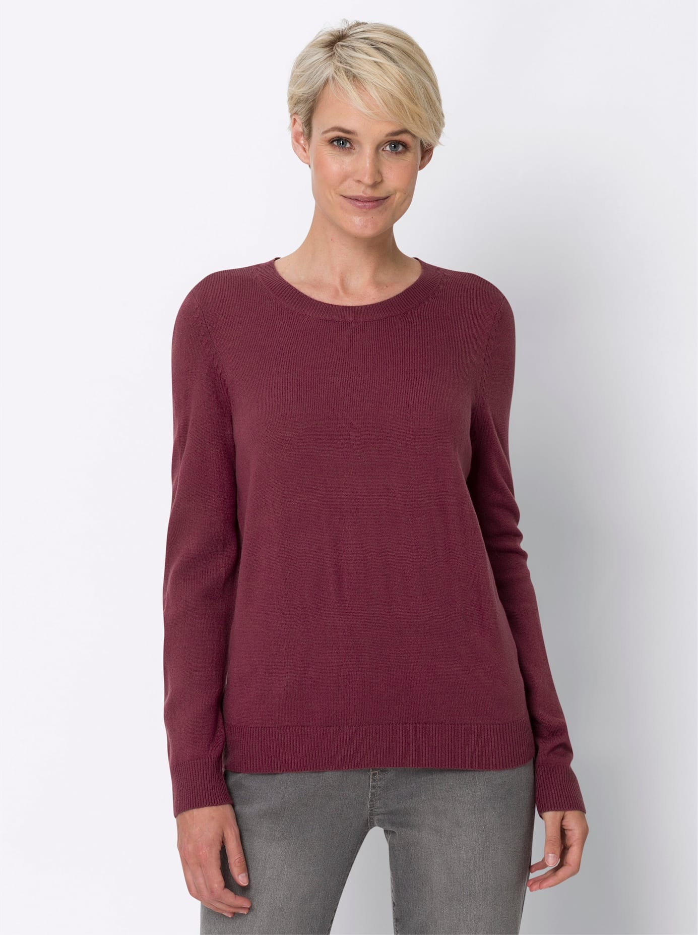 Classic Basics Rundhalspullover "Rundhals-Pullover"