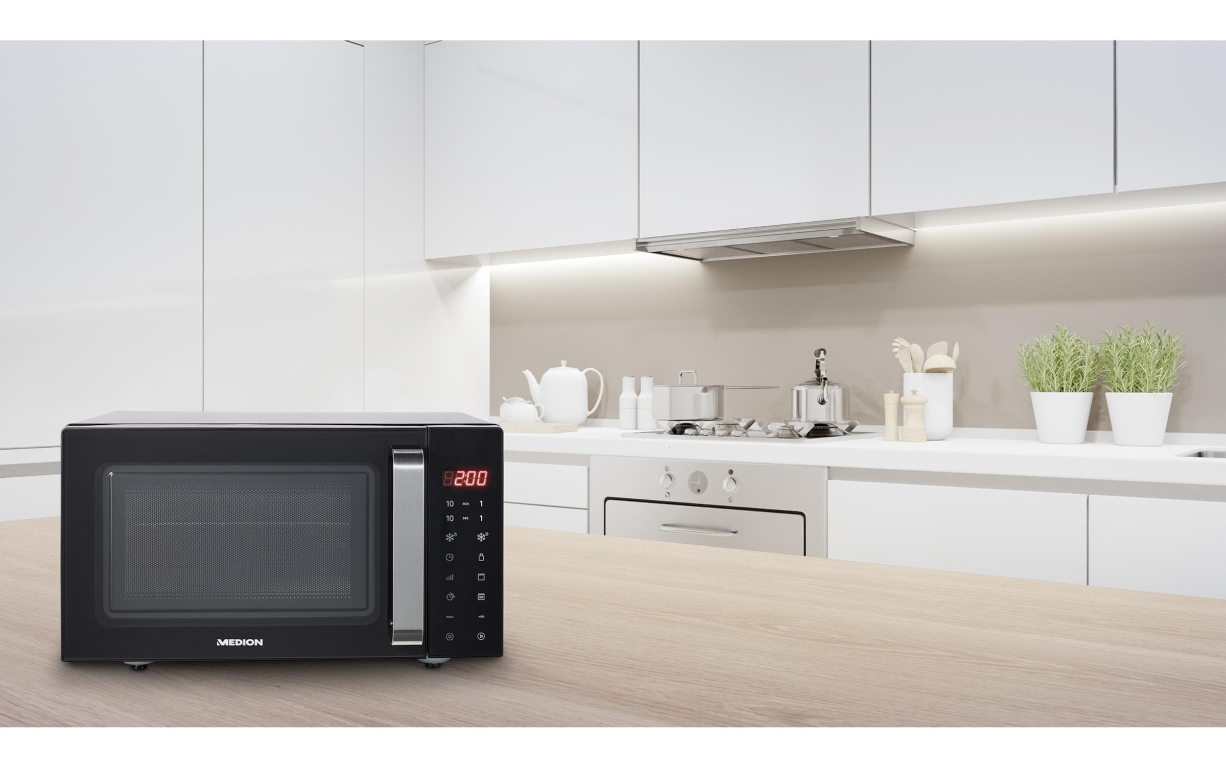 Medion® Mikrowelle »Medion mit Grill MD 1075«, 700 W