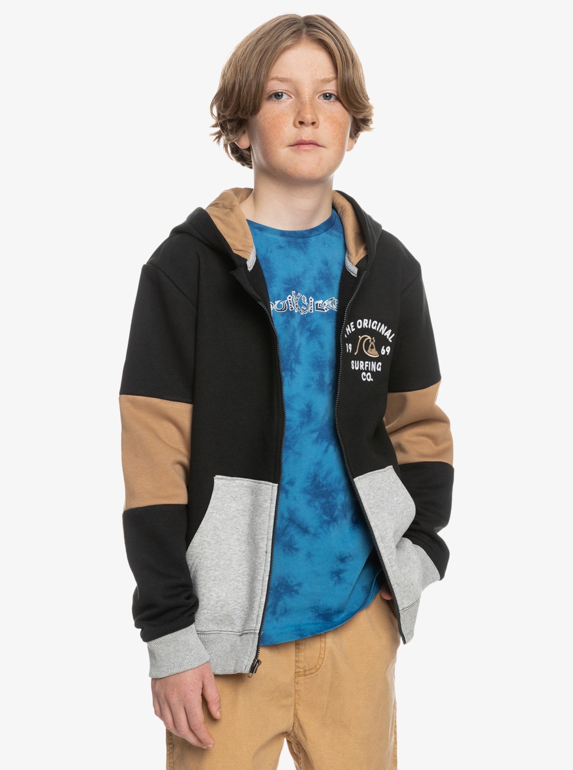 Quiksilver Kapuzensweatjacke »School Time«