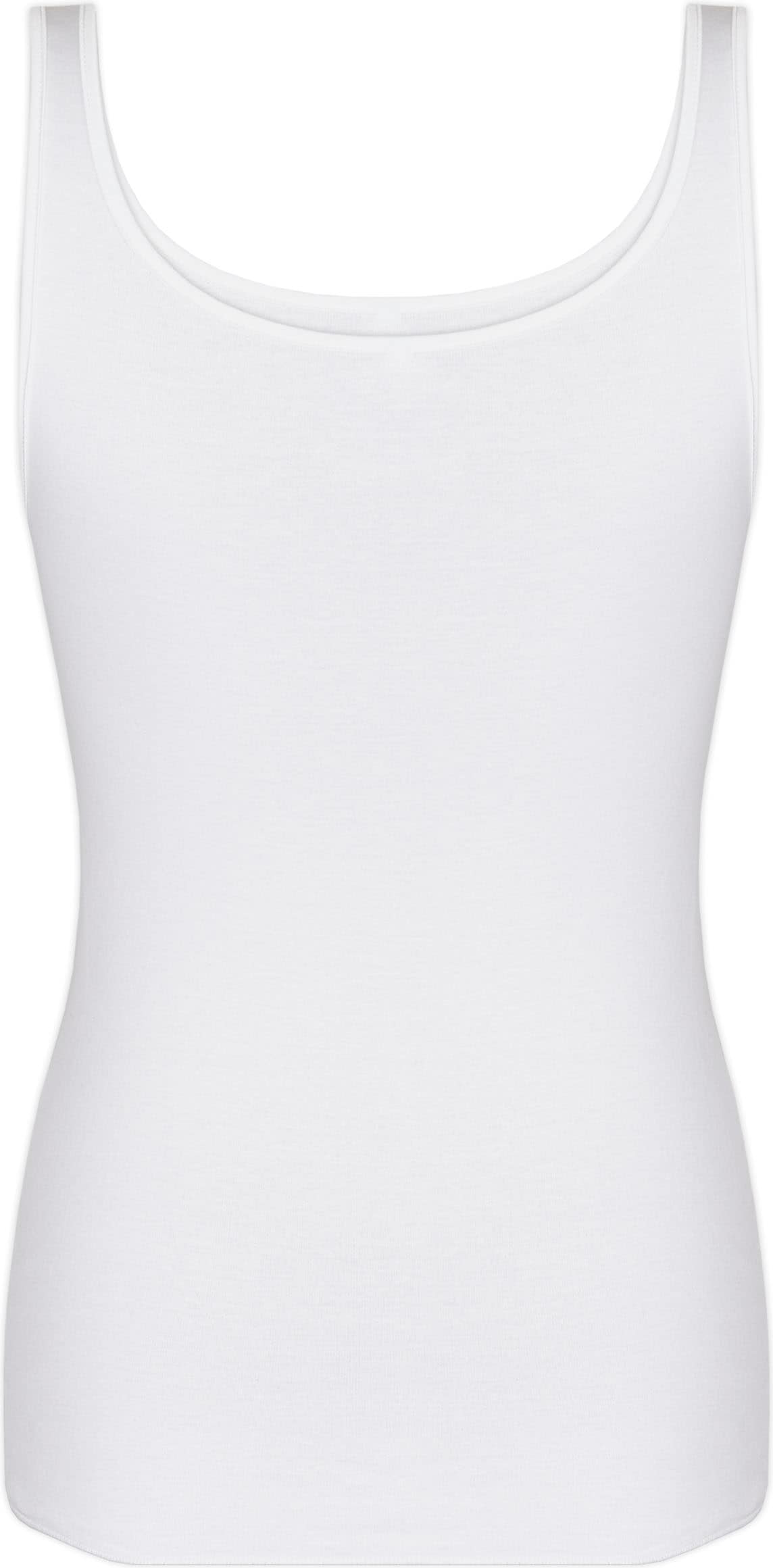 Nina Von C. Unterhemd »"Fine Cotton"«, (2er Pack), mit breitem Träger