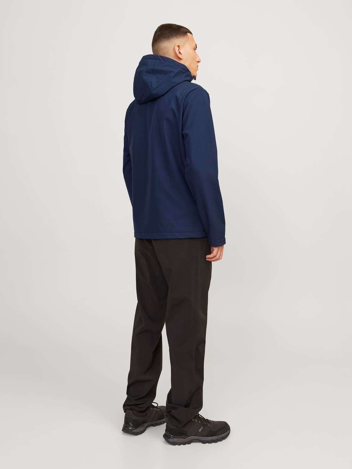 Jack & Jones Softshelljacke »JJ JJTYSON SOFTSHELL JACKET«, mit Kapuze