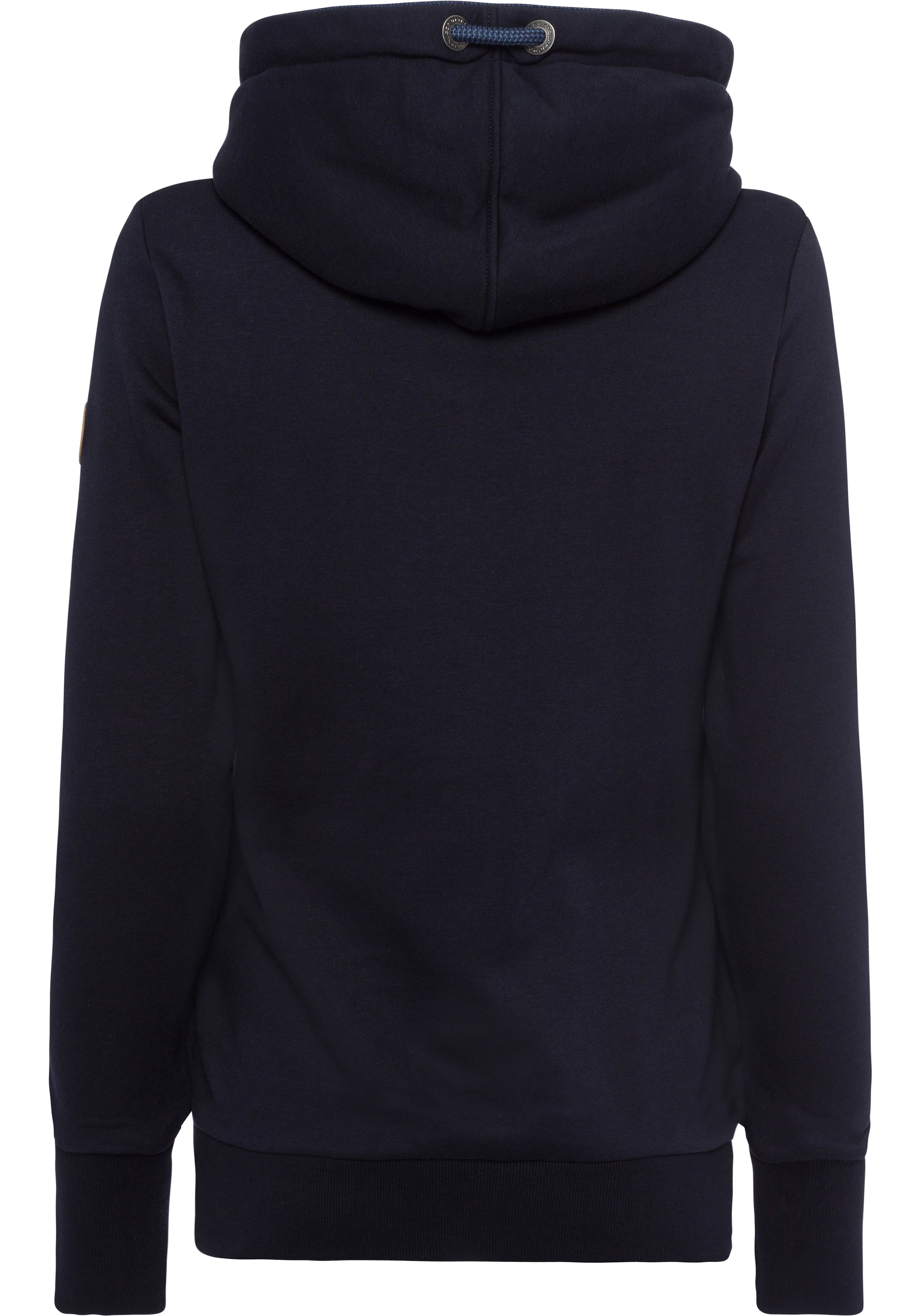 Ragwear Sweater »GRIPY BUTTON O STARDUST«, mit Statement-Front-Print "We are made of Stardust"