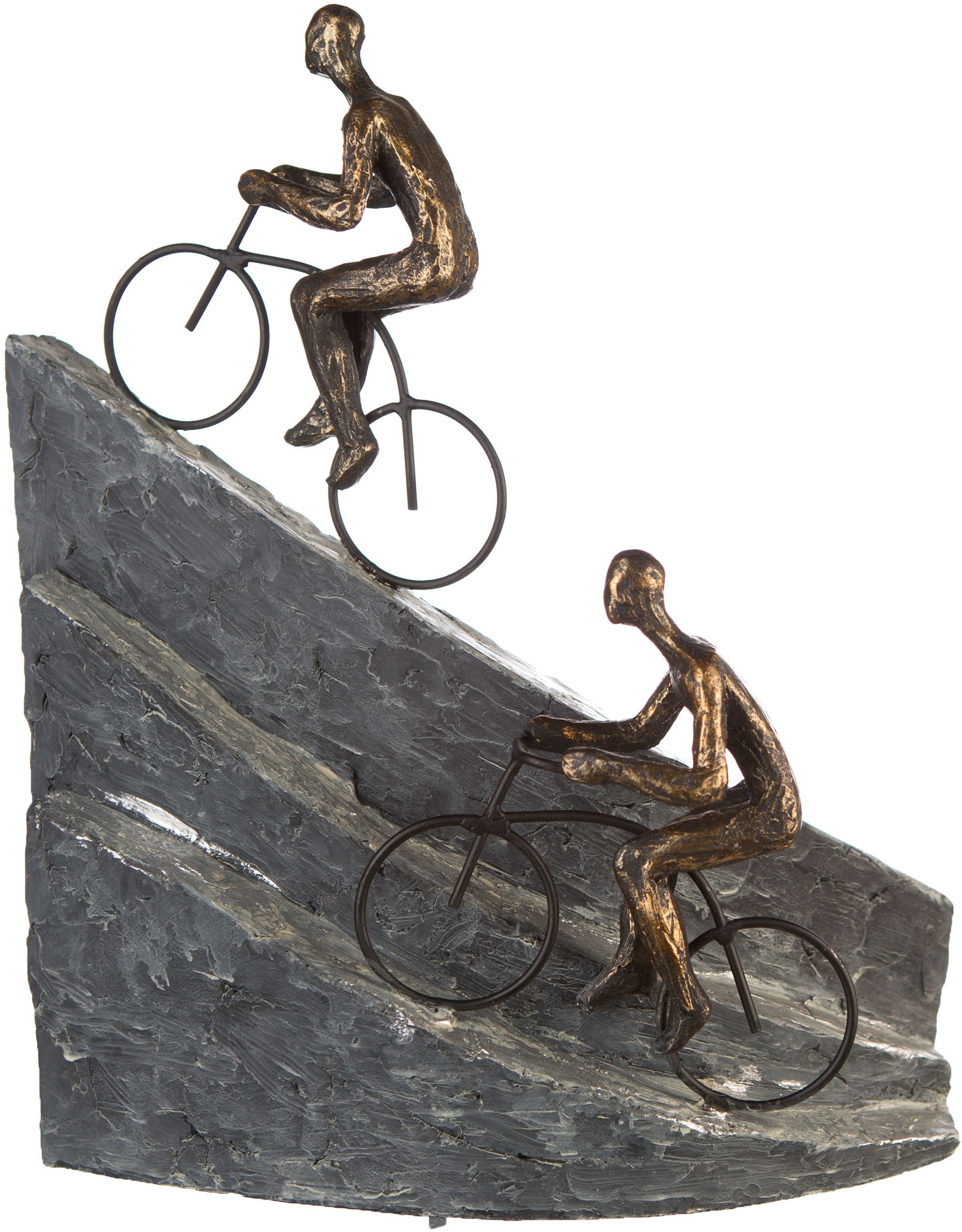 Casablanca by Gilde bronzefarben/grau«, Jelmoli-Versand kaufen Racing, | Dekofigur bronzefarben/grau, »Skulptur Polyresin online