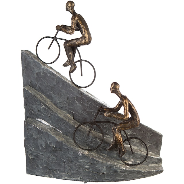 Casablanca by Gilde Dekofigur »Skulptur Racing, bronzefarben/grau«,  bronzefarben/grau, Polyresin online kaufen | Jelmoli-Versand