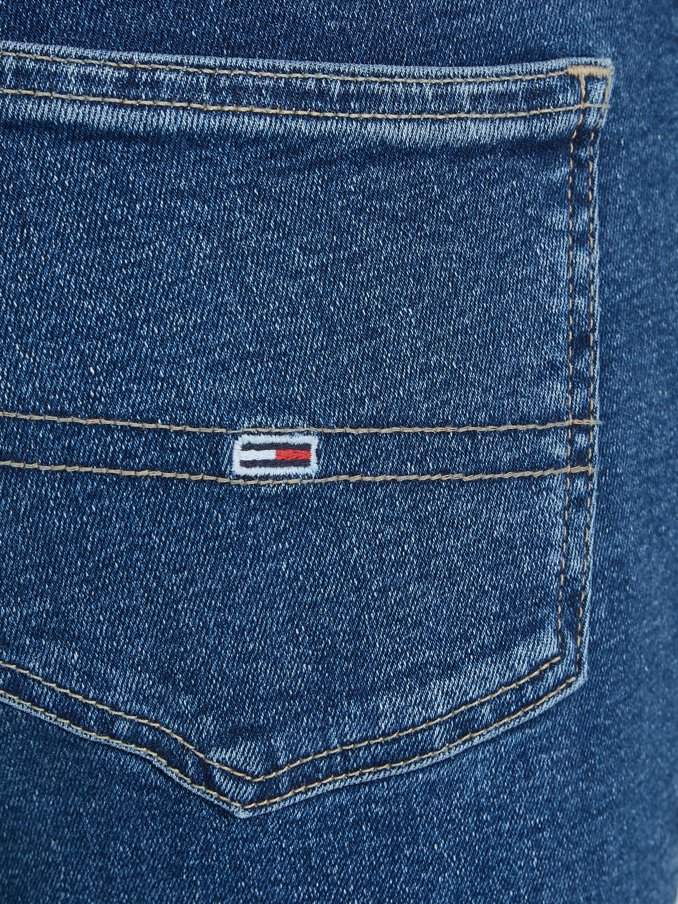 Tommy Jeans Slim-fit-Jeans »Skinny Jeans Marken Low Waist Mittlere Leibhöhe«, mit Faded-Out Effekten