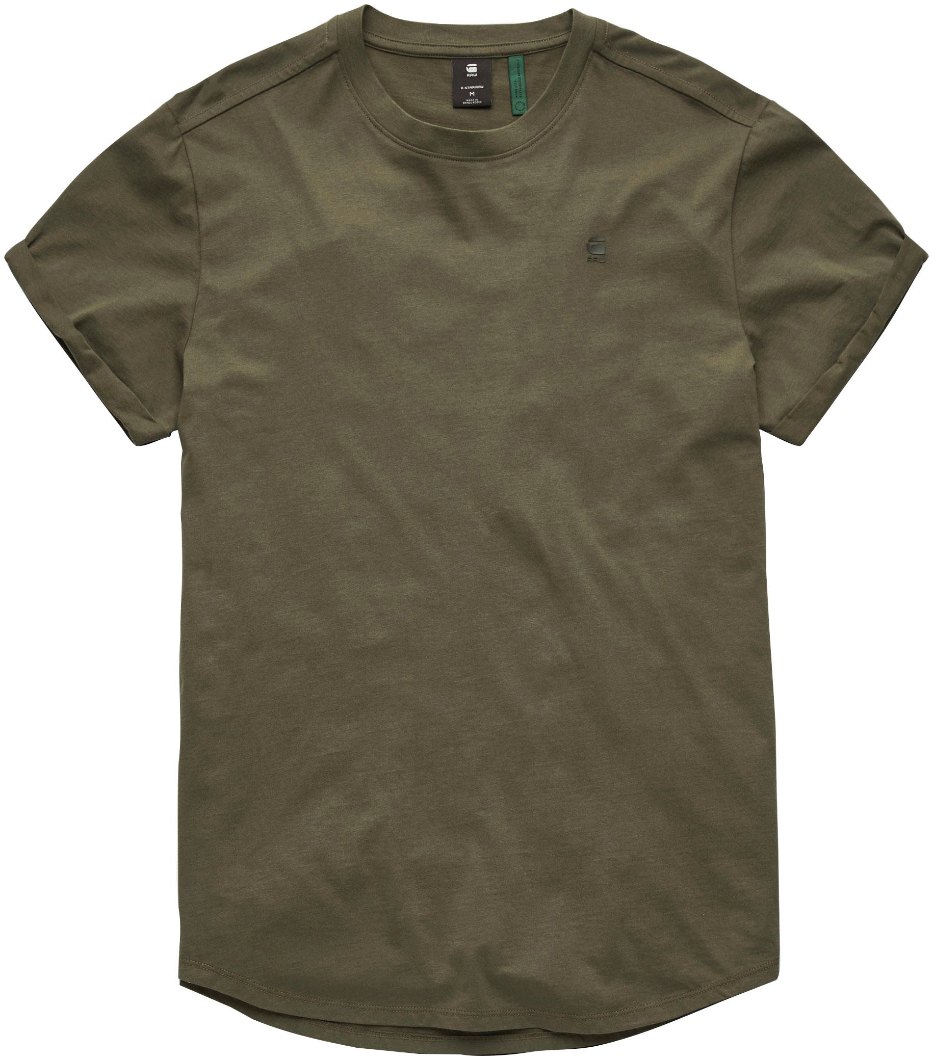 G-STAR Kurzarmshirt »Lash«, Rundhals, Logoapplikation