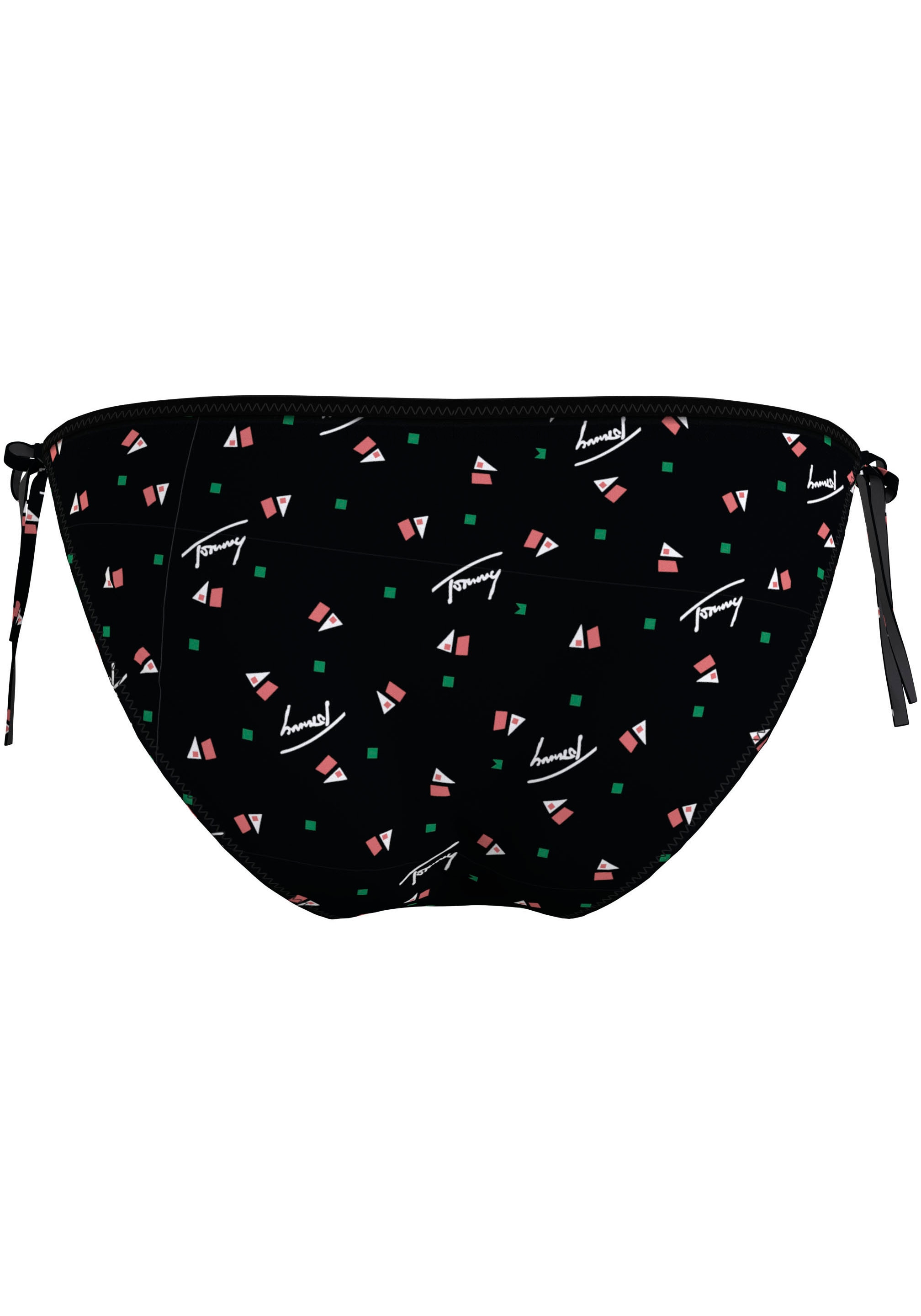 Tommy Hilfiger Swimwear Bikini-Hose »STRING SIDE TIE PRINT«, mit dezenten Logoschriftzügen