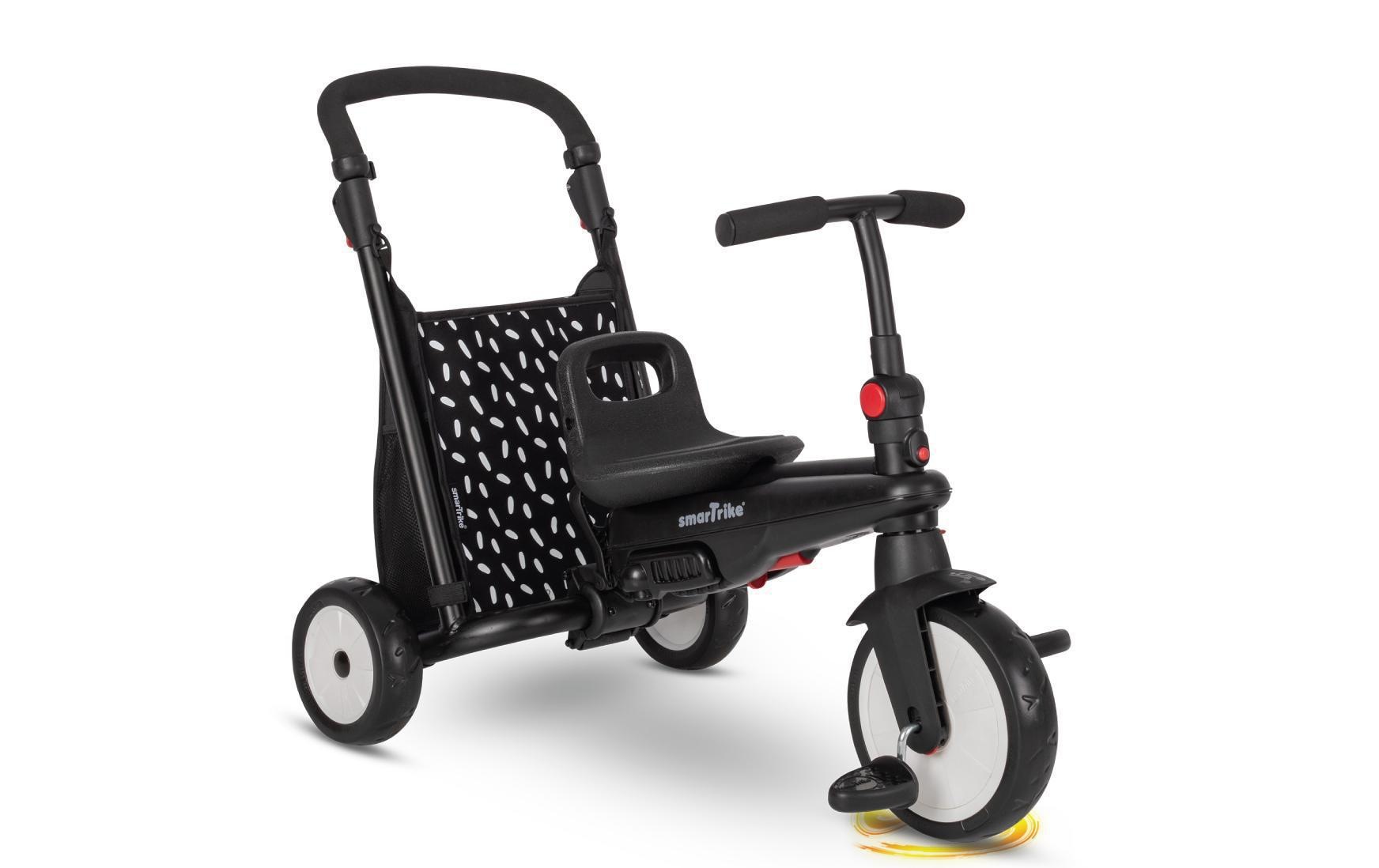 smarTrike® Dreirad-Kinderwagen »7 in 1 Schwarz/Weiss«, Dreirad 7 in 1