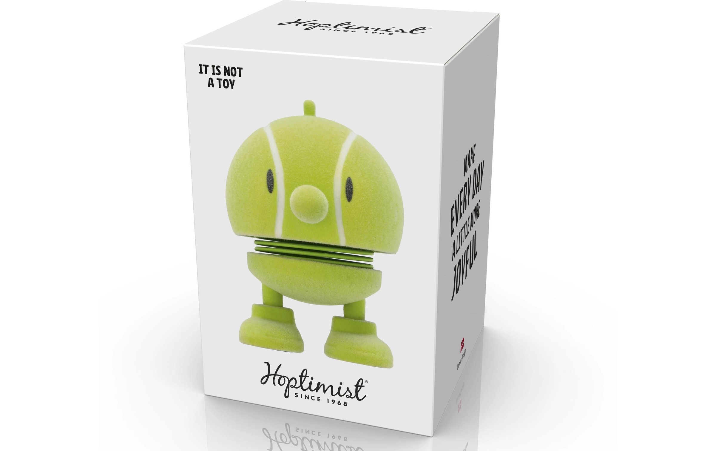 HOPTIMIST Dekofigur 7,6cm TENNIS BUMBLE S Gelb gelb