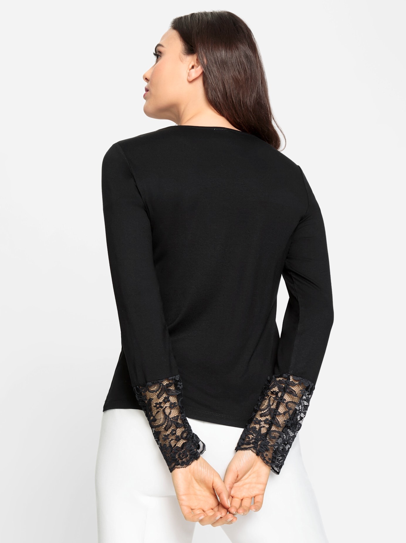 heine Spitzenshirt »Spitzen-Shirt«, (1 tlg.)