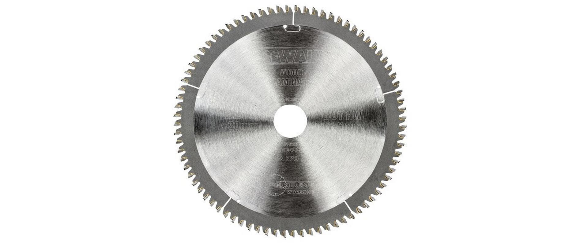 DeWalt Kreissägeblatt »216/30mm 80TFZ«