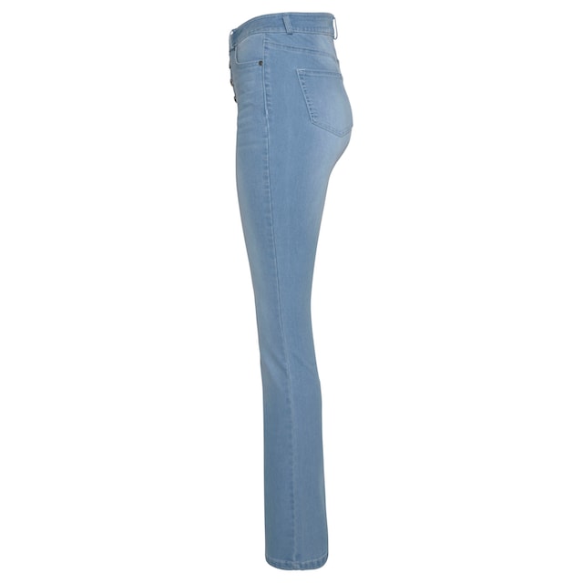 Arizona Bootcut-Jeans »Ultra Stretch«, High Waist mit durchgehender  Knopfleiste online shoppen bei Jelmoli-Versand Schweiz