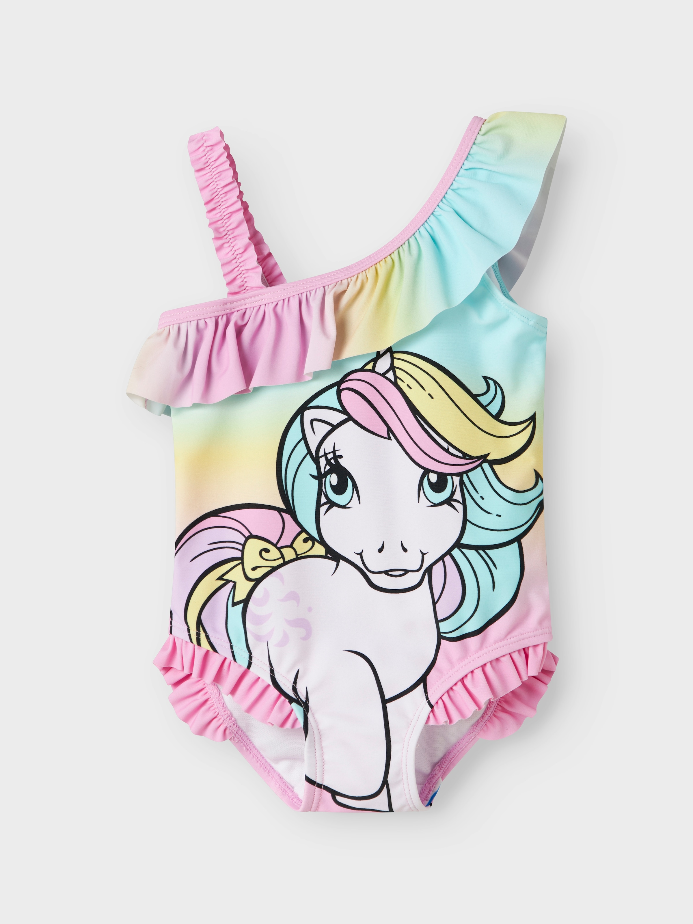 Name It Badeanzug »NMFMIKLISA MLP SWIMSUIT CPLG« mit süssem Einhorn-Motiv