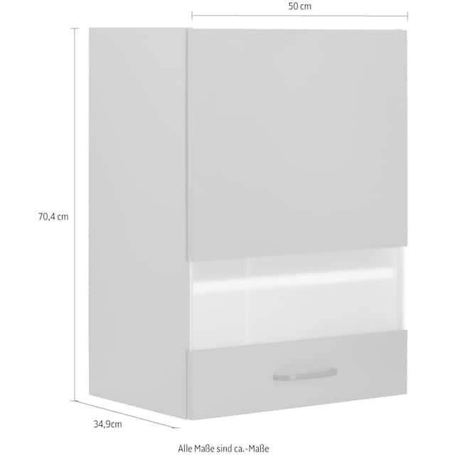 OPTIFIT Glashängeschrank »Elga«, mit Soft-Close-Funktion und Metallgriff,  Breite 50 cm online bestellen | Jelmoli-Versand