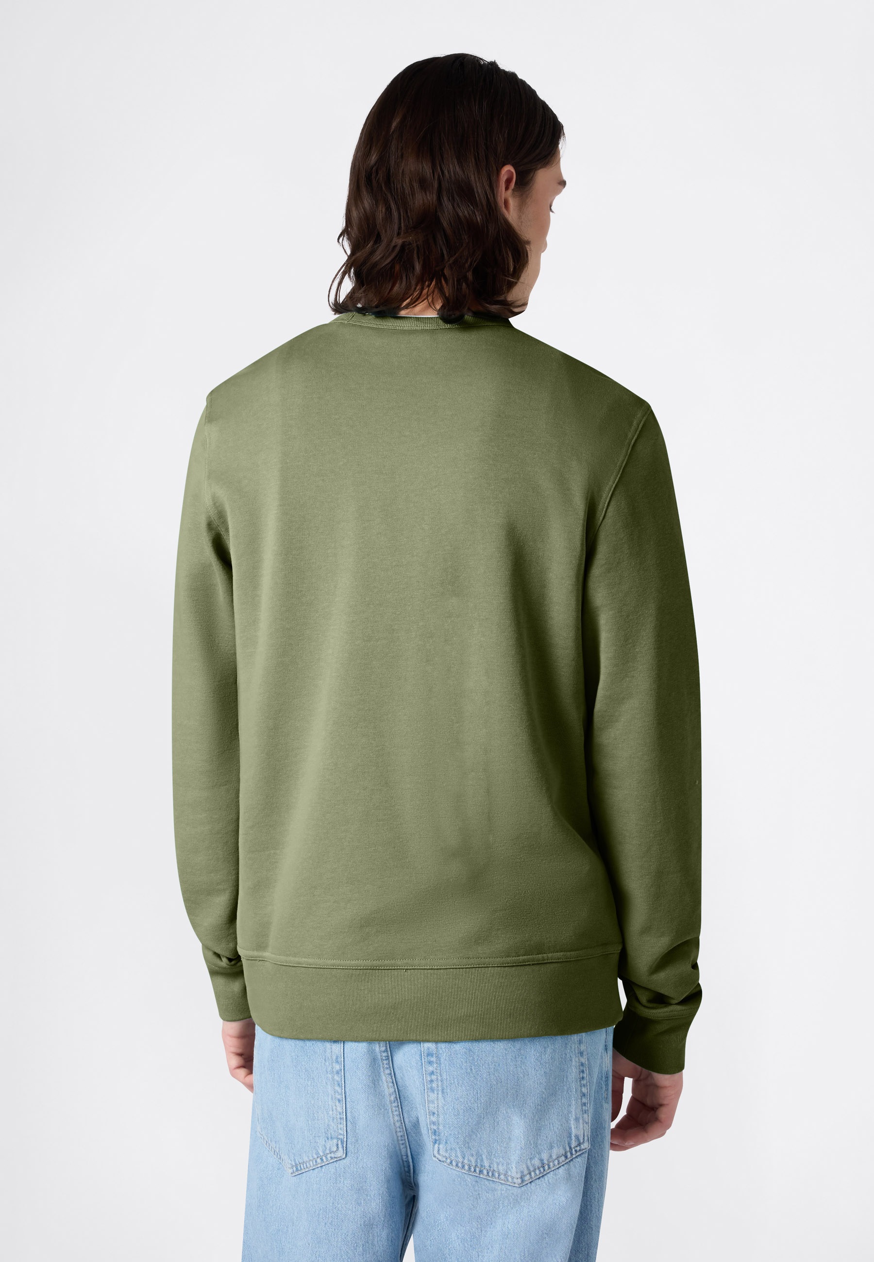 Champion Sweatshirt "ICONS CONTRAST Terry Crewneck Sweatshirt", mit Rundhalsausschnitt, ohne Verschluss, aus Baumwolle und Polyester