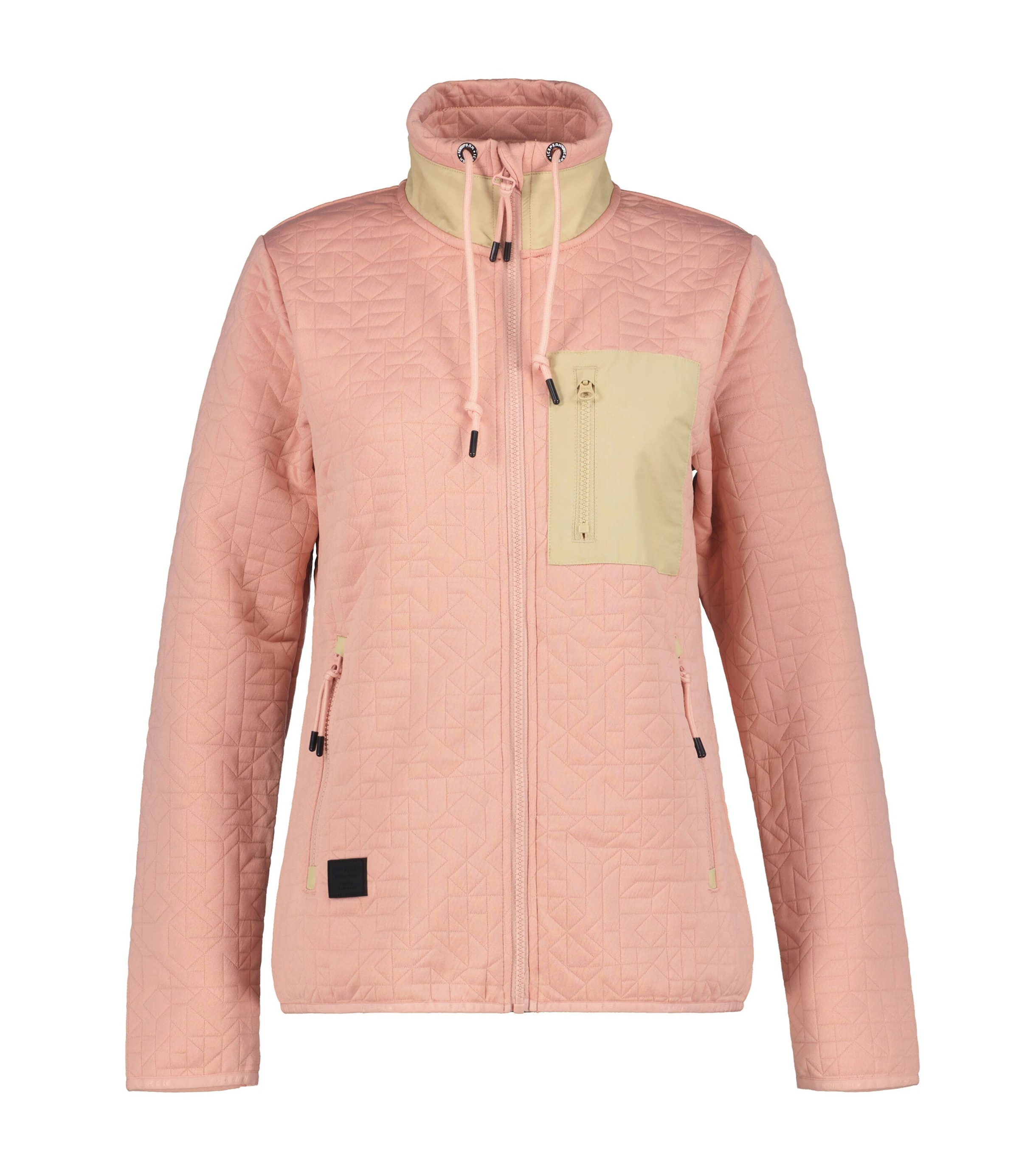 Icepeak Strickfleecejacke »D STRICKFLEECEJACKE AMENIA« 1 Stk. tlg. sportlicher Stil, mit Reissverschlusstaschen, 4-Wege-Stretchmaterial