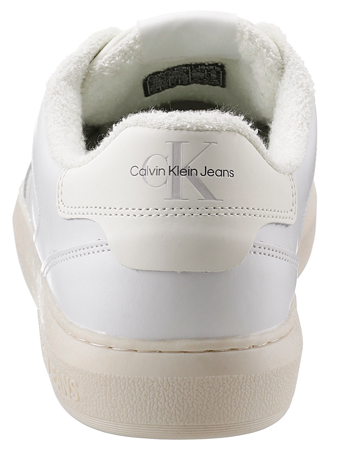 Calvin Klein Jeans Sneaker, mit CK-Logo seitlich, Freizeitschuh, Halbschuh, Schnürschuh