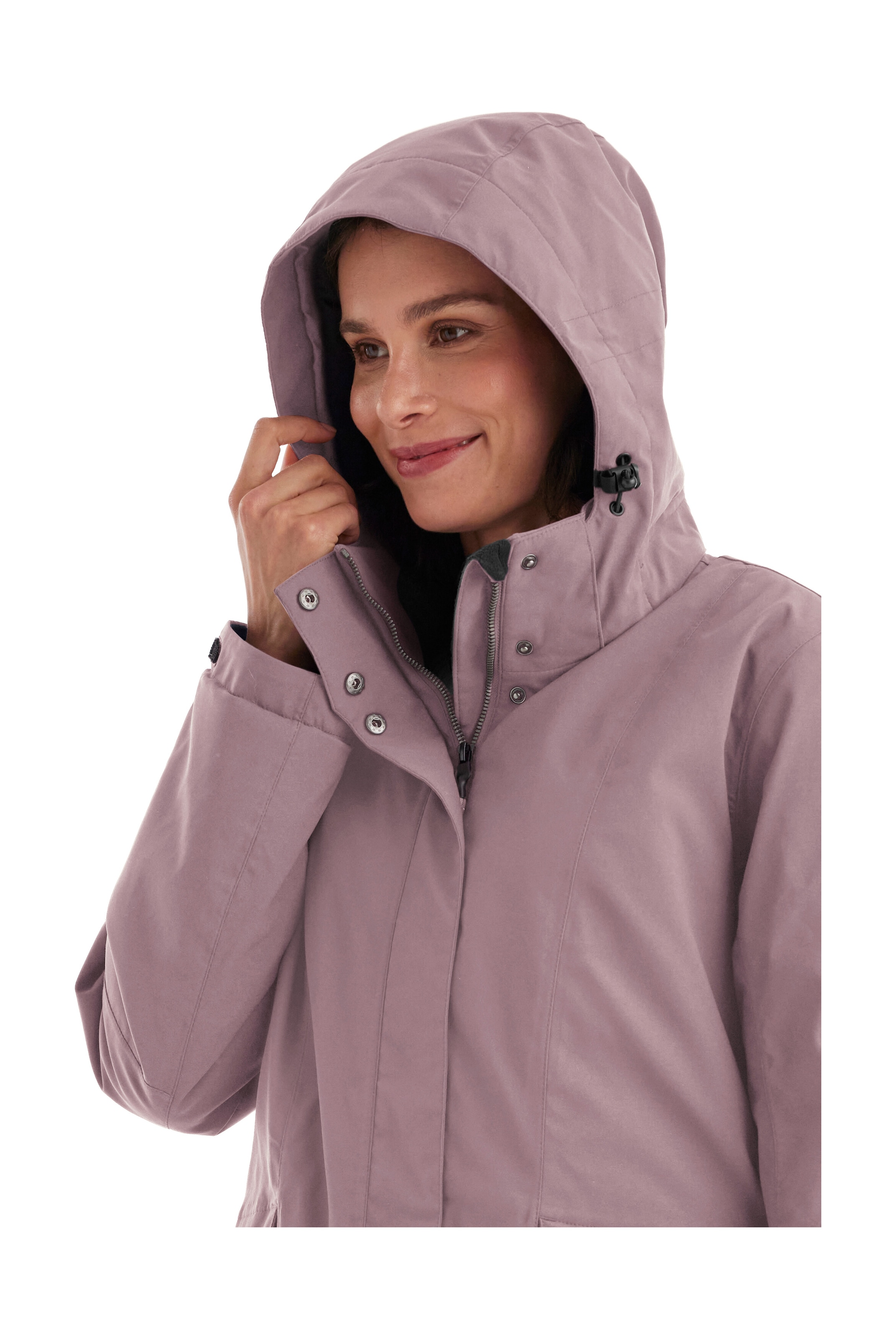 Killtec Funktionsjacke »Damen Jacke«, Wasserdichte, atmungsaktive Damenjacke mit abnehmbarer Kapuze