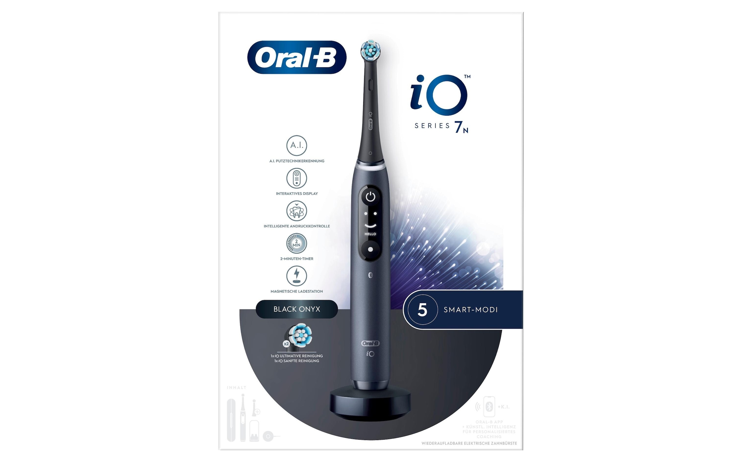 Oral-B Elektrische Zahnbürste »iO Series 7N Black Onyx«