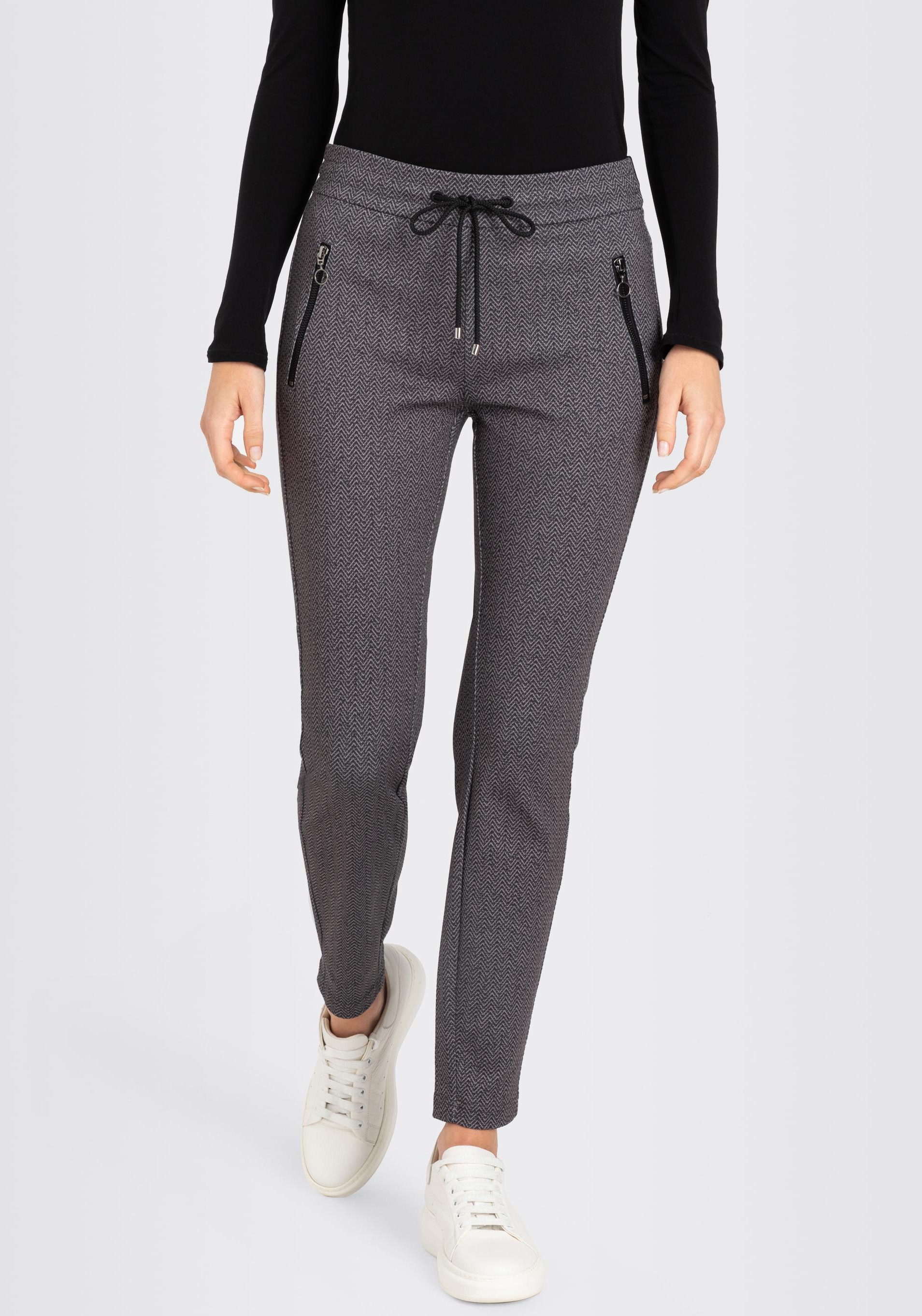 MAC Jerseyhose »easy smart«, mit dezenten Reisserschluss-Taschen