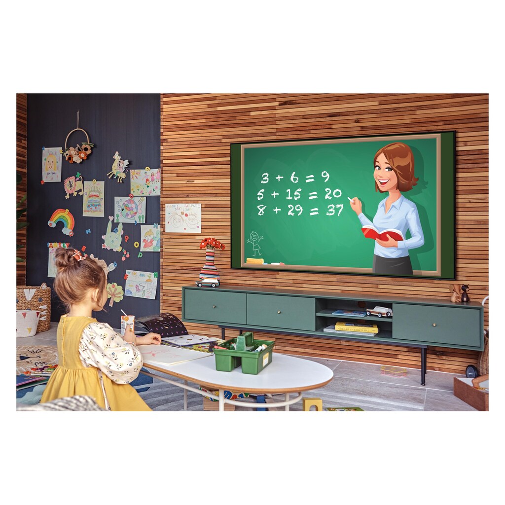 Samsung QLED-Fernseher »QE65Q60A AUXXN QLED«, 163 cm/65 Zoll, 4K Ultra HD