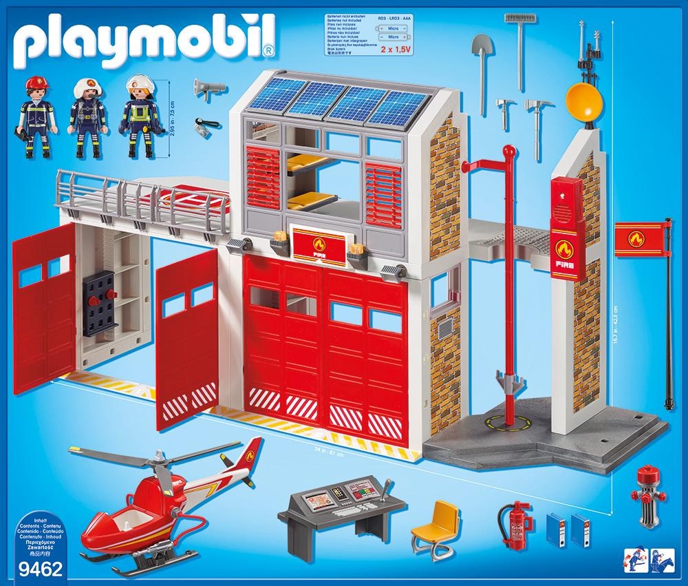 Playmobil® Konstruktions-Spielset »Grosse Feuerwache (9462), City Action«, Made in Germany