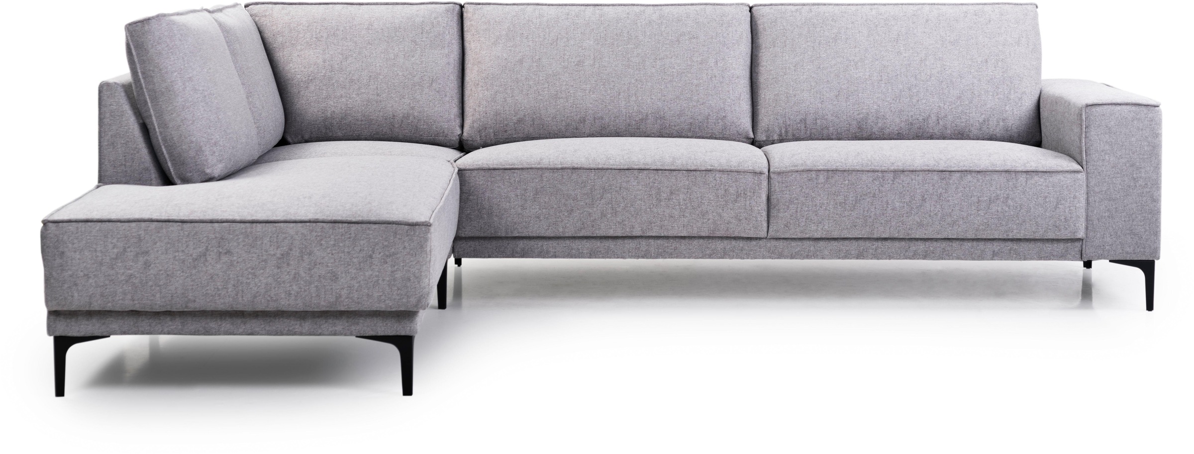 Places of Style Ecksofa Oland, L-Form, inkl. Rückenkissen, hochwertige Verarbeitung