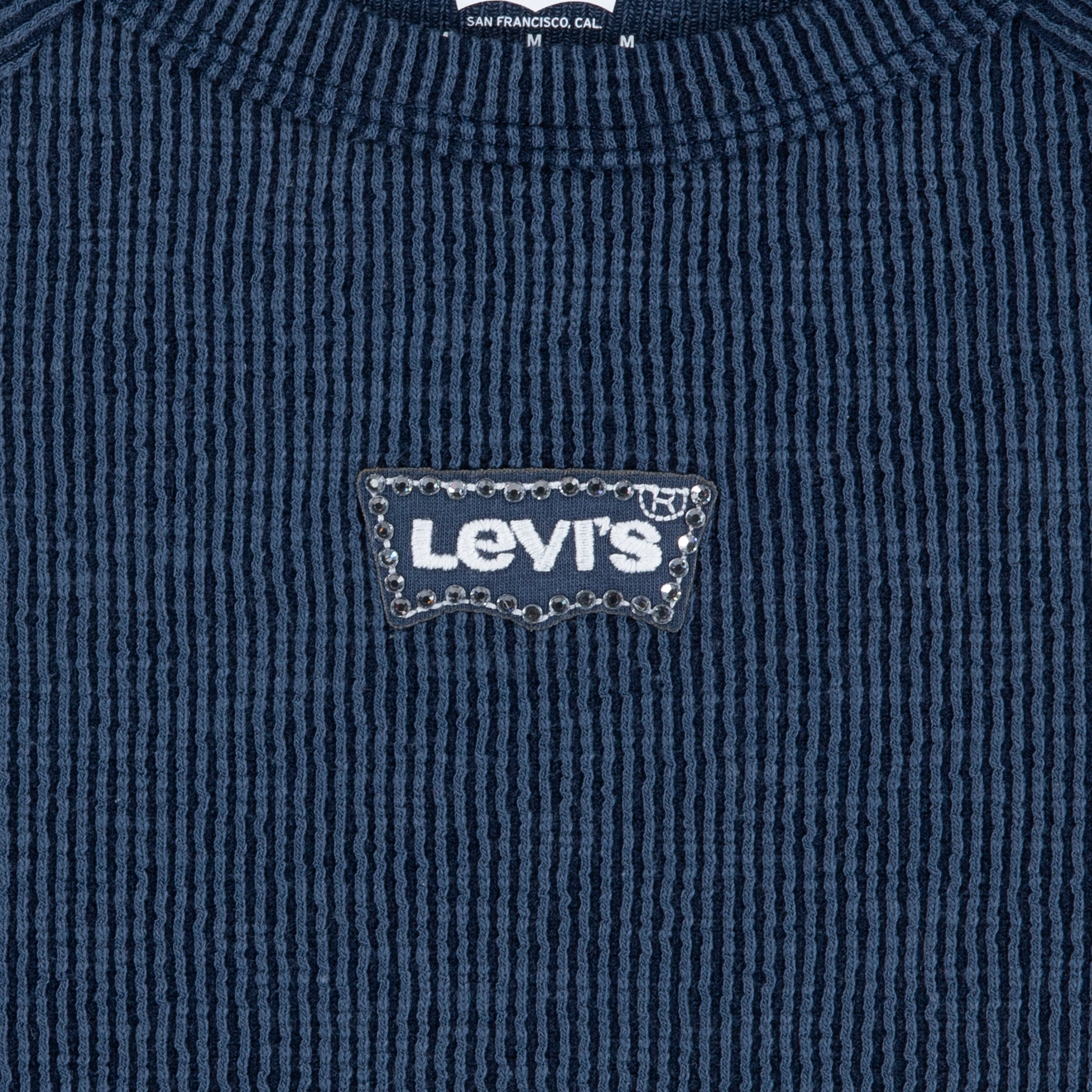 Levi's® Kids Rundhalsshirt »LVG COLOR BLOCK RAGLAN«, in feiner Rippstruktur, for Girls