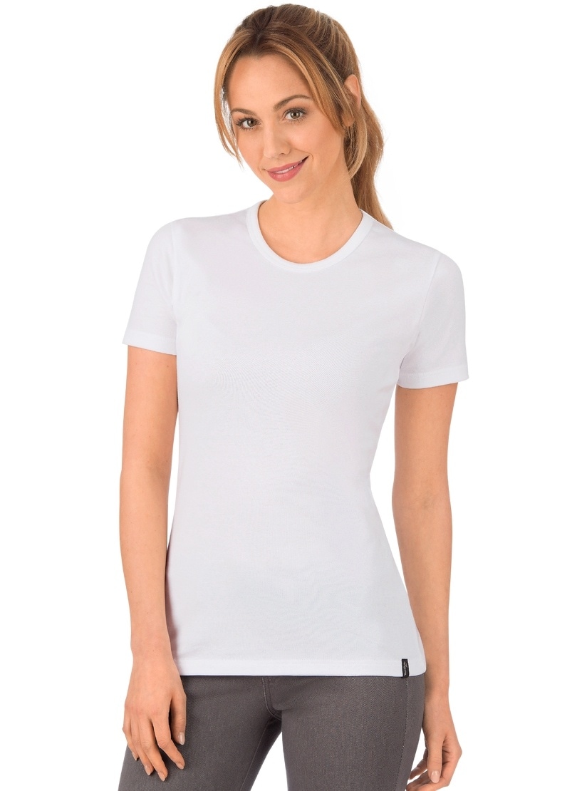 Trigema T-Shirt »TRIGEMA T-Shirt aus Baumwolle/Elastan« online shoppen bei  Jelmoli-Versand Schweiz
