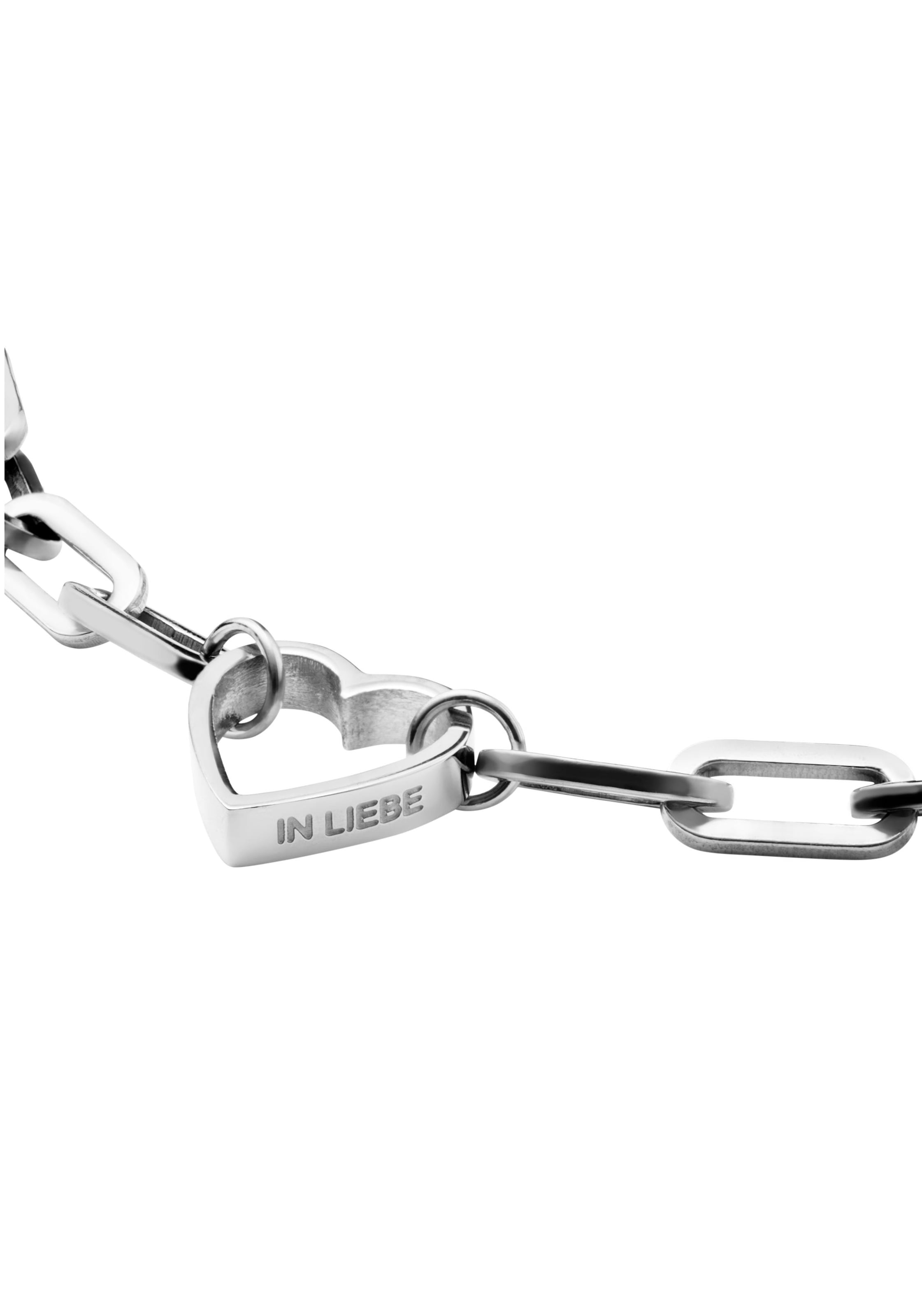 Liebeskind Berlin Armband »Schmuck Geschenk Edelstahl Armkette Herz, LJ-0343-B-20, LJ-0344-B-20«