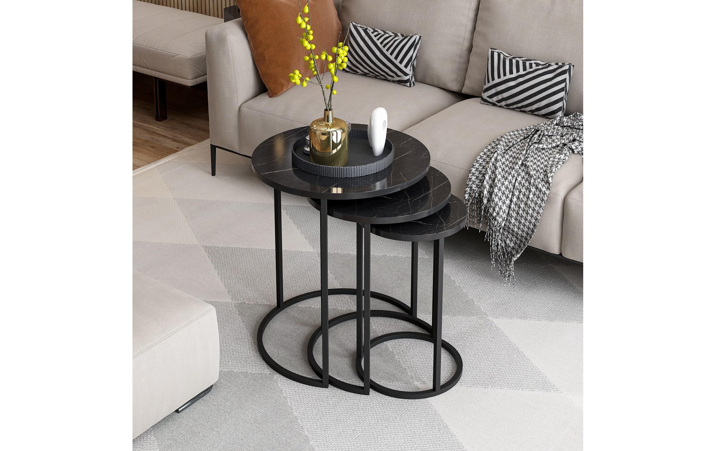 WOODY FASHION Beistelltisch »Gloria 50 x 58 cm«