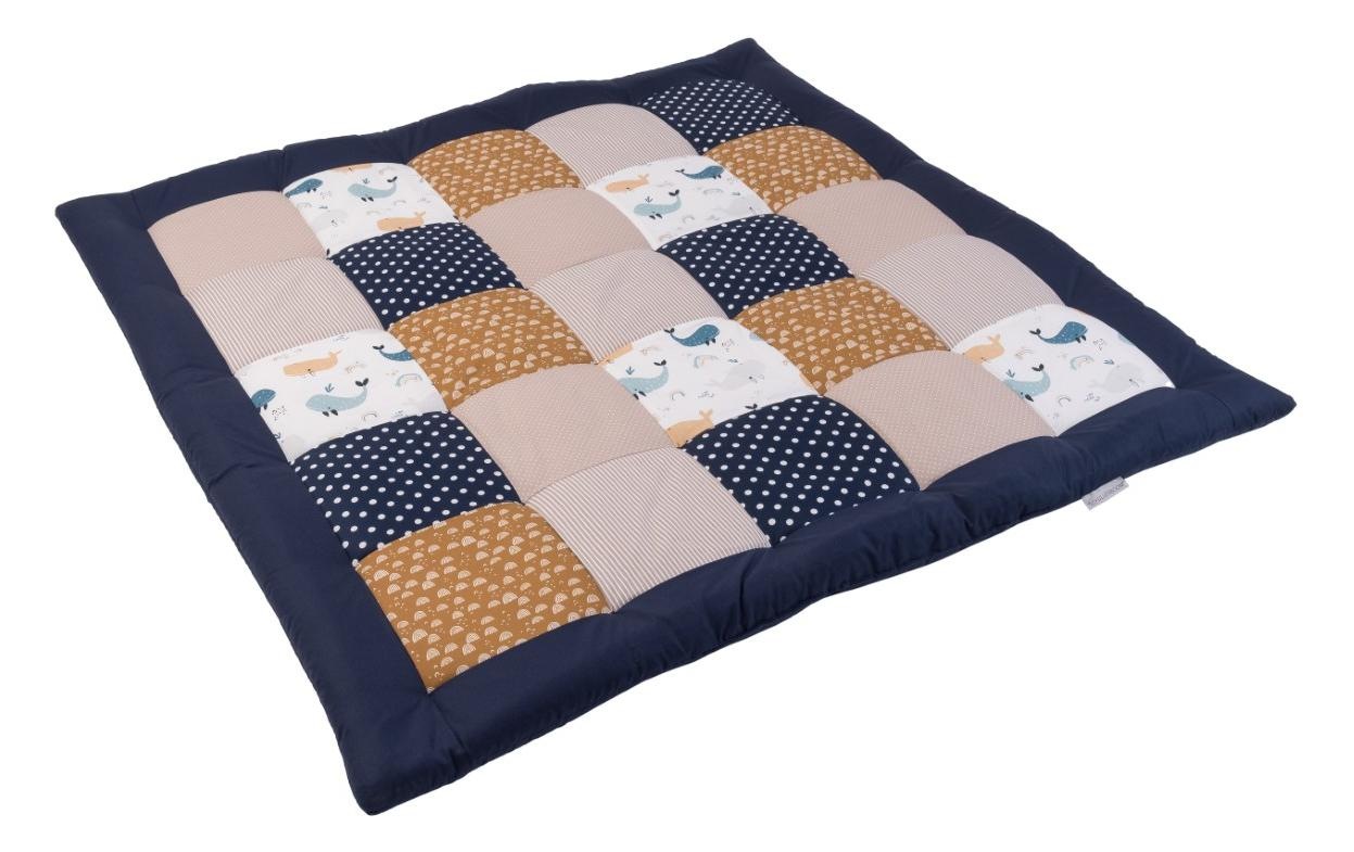 Krabbeldecke »Ullenboom Wale 120 x 120 cm«
