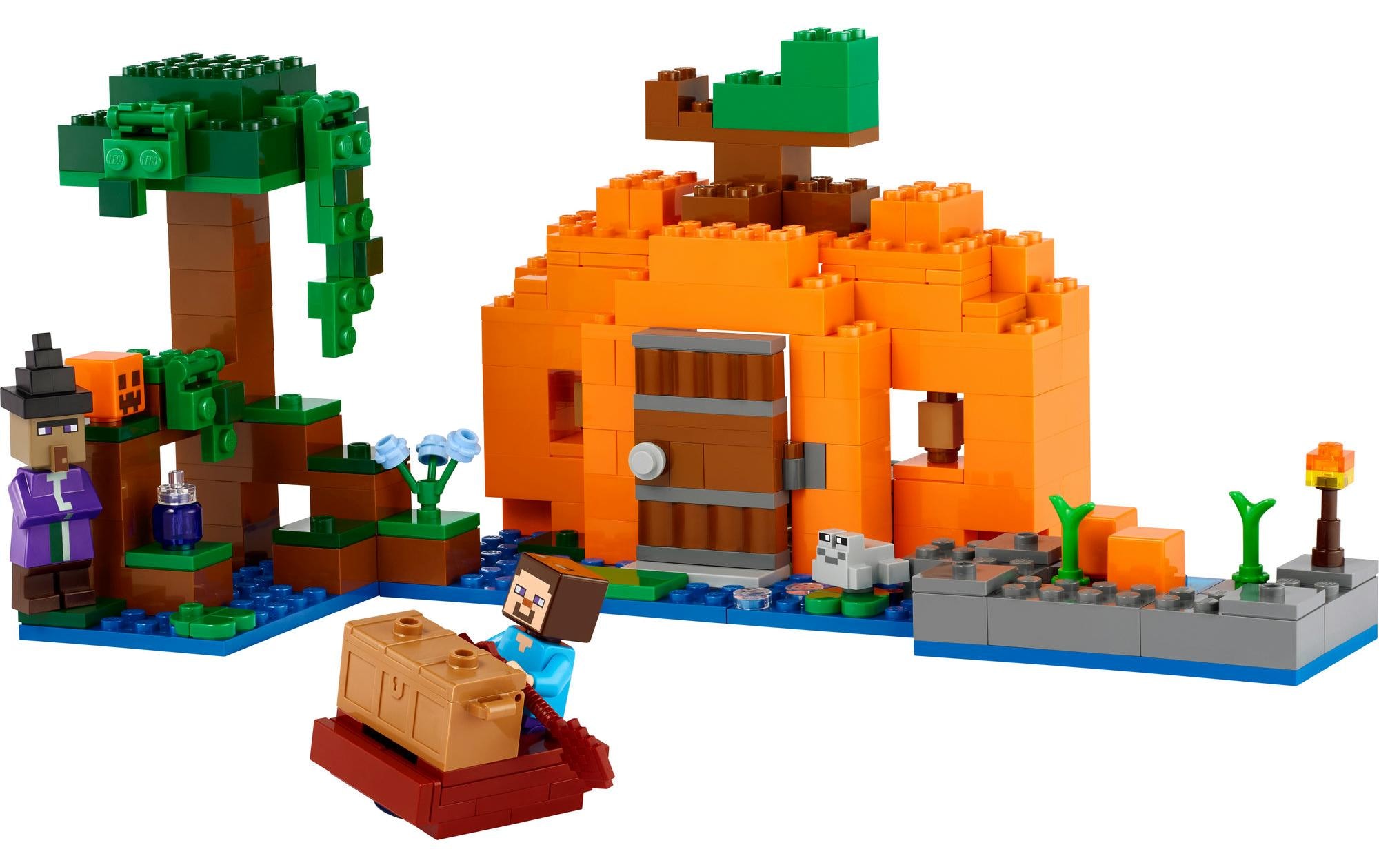 LEGO® Spielbausteine »Die Kürbisfarm 2124«, (257 St.)