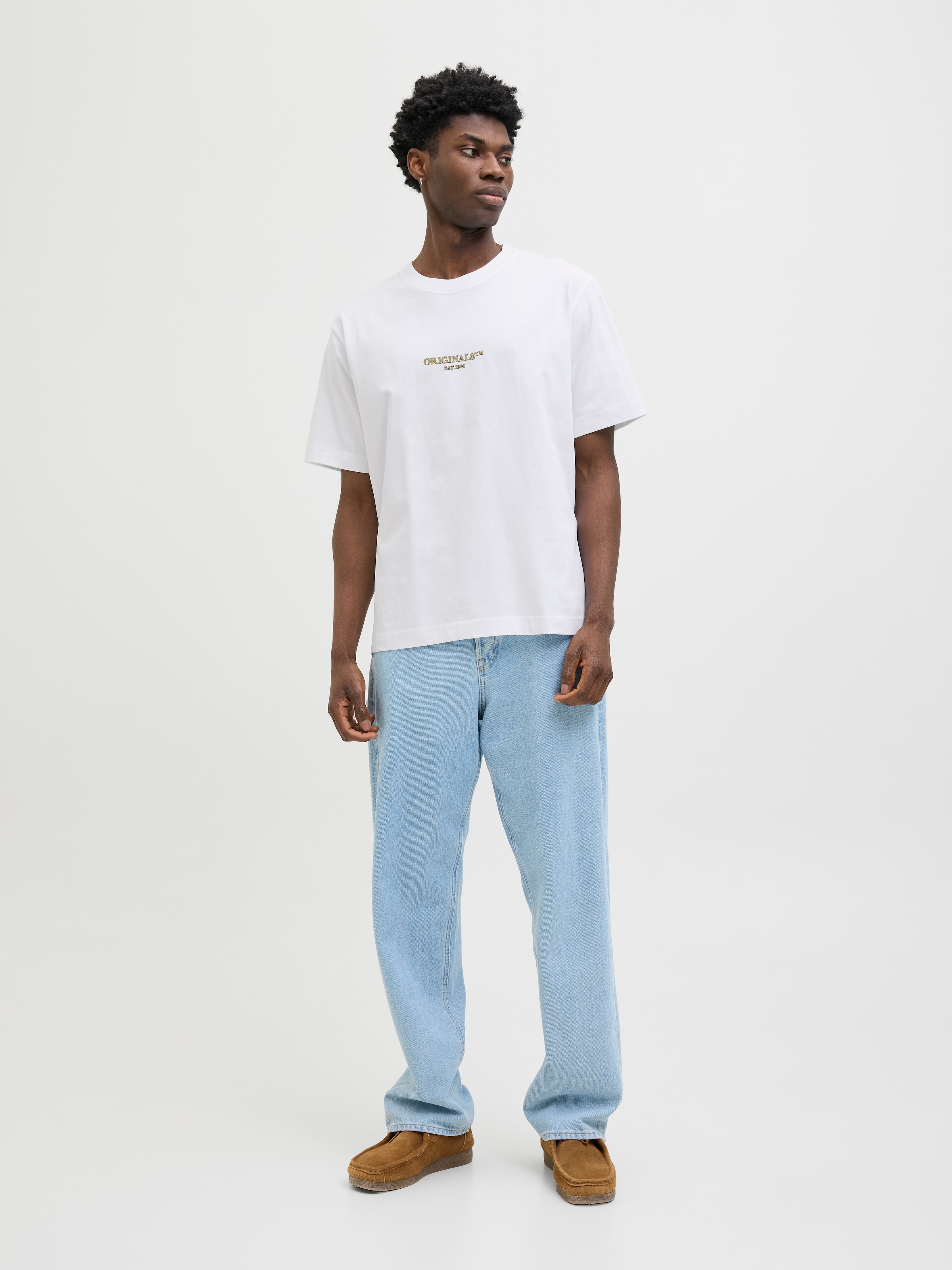 Jack & Jones T-Shirt »JORISLINGTON MINIMAL BRANDING TEE SS SN«