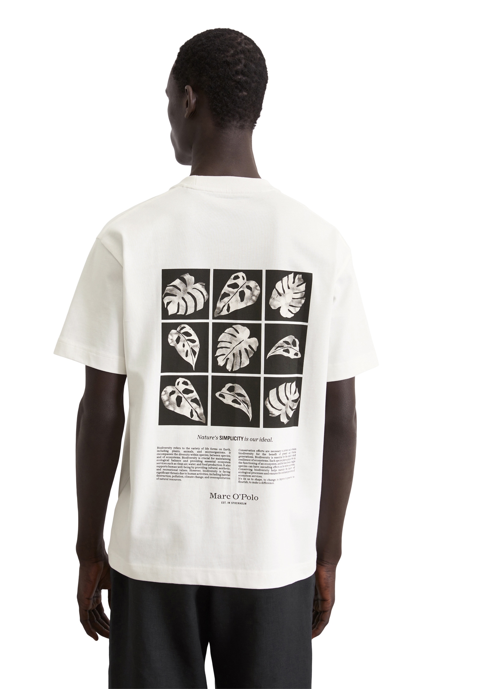 Marc O'Polo T-Shirt, mit grossem Rückenprint