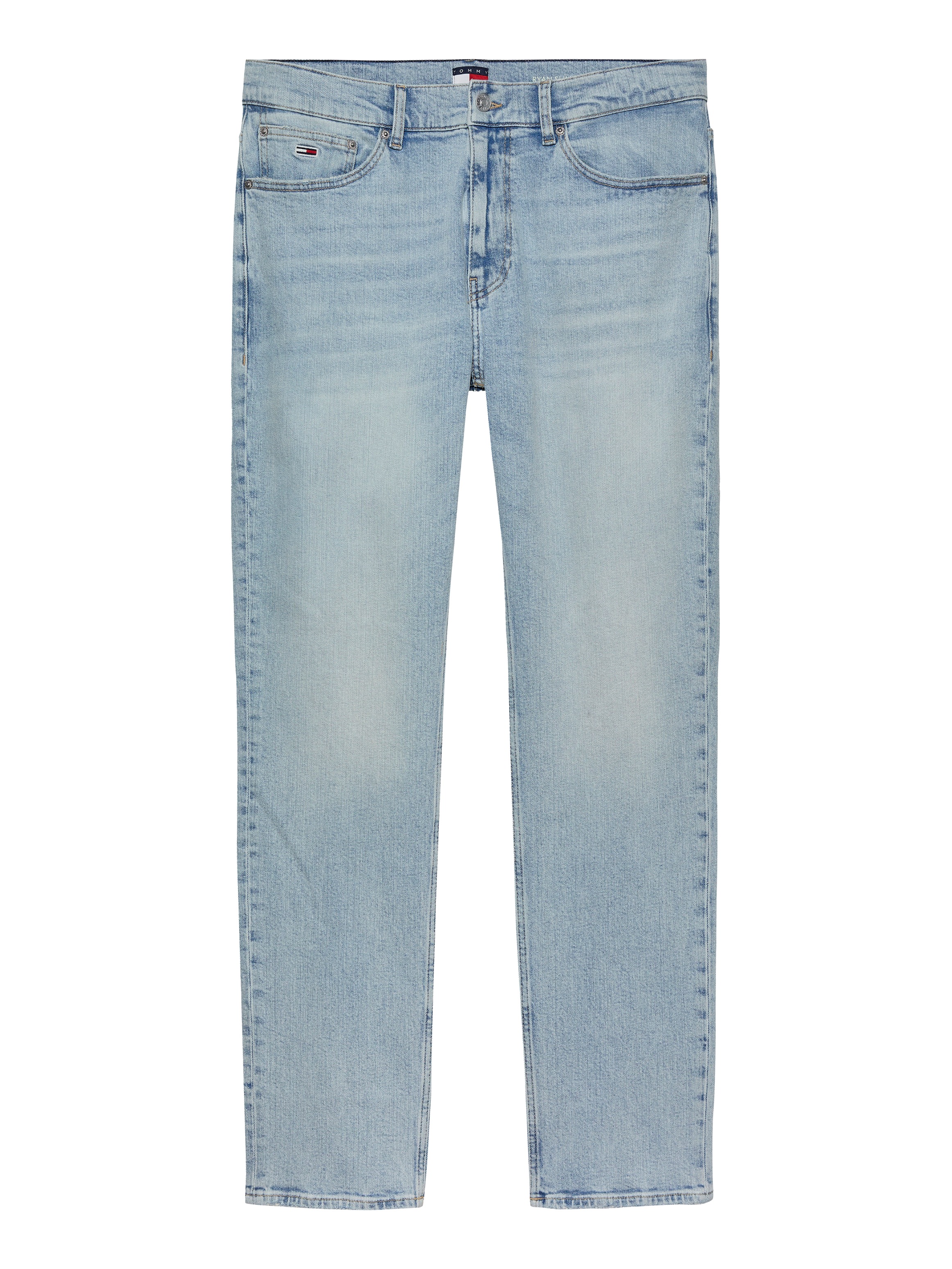 Tommy Jeans Slim-fit-Jeans »Ryan Regular Slim Straight«, Slim‑Straight‑Jeans aus hochwertigem Denim regulärer Leibhöhe