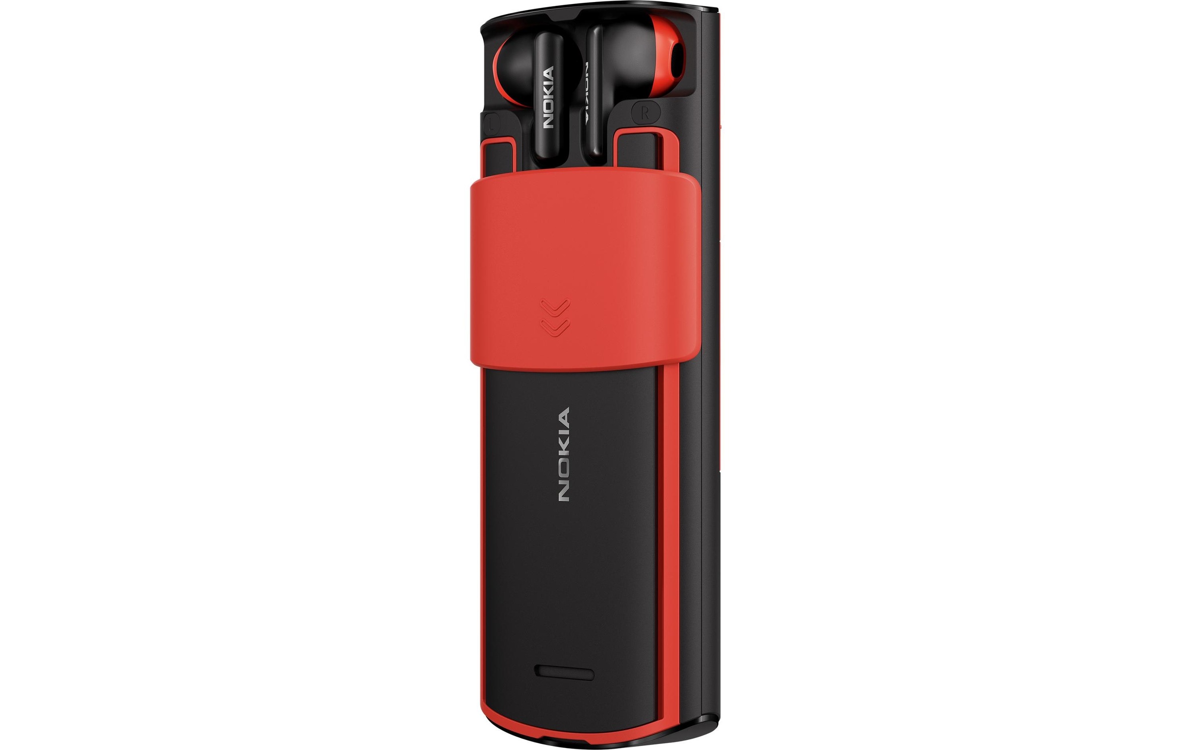 Nokia Smartphone »5710 4G schwarz«, Rot, Schwarz