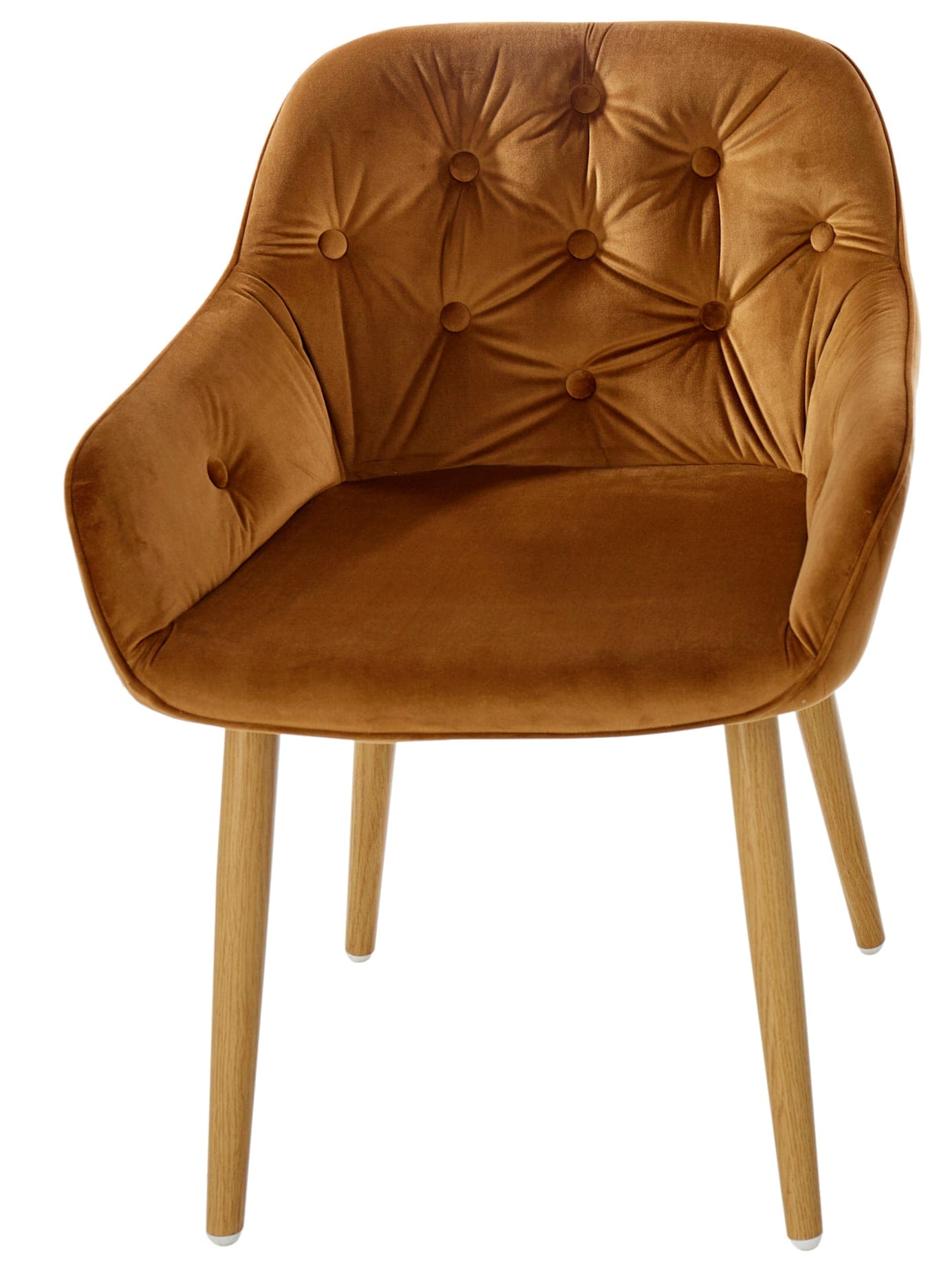 heine home Stuhl, 2er-Set in Samtoptik