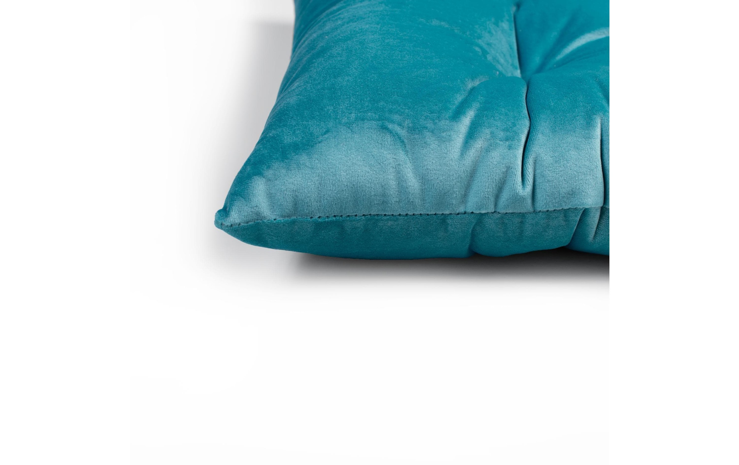 Sitzkissen »Casa Leon Velour, Blau«