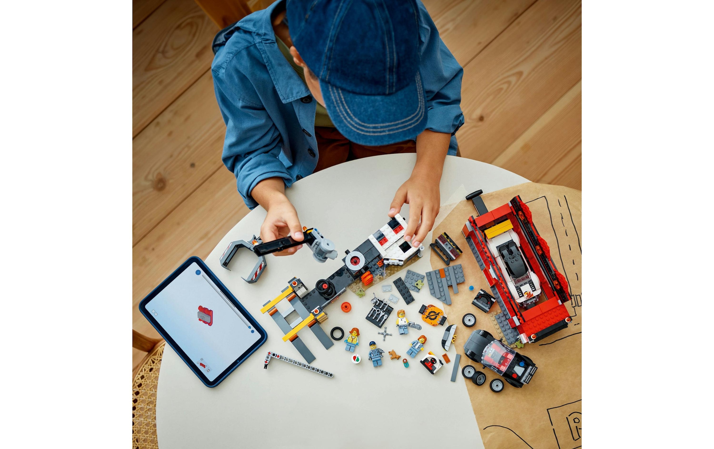 LEGO® Spielbausteine »City Schrottplatz mit Autos 60472«, (871 St.)
