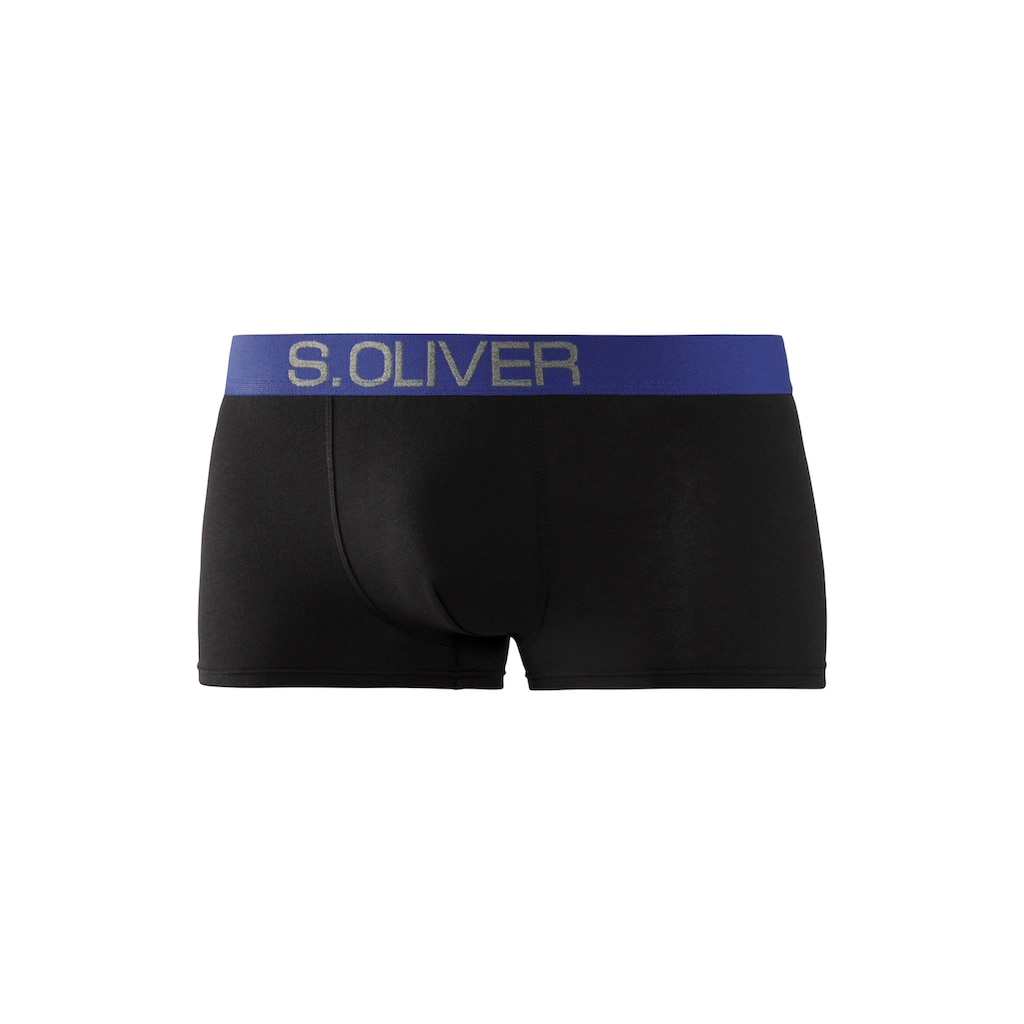 s.Oliver Boxershorts, (Packung, 4 St.)