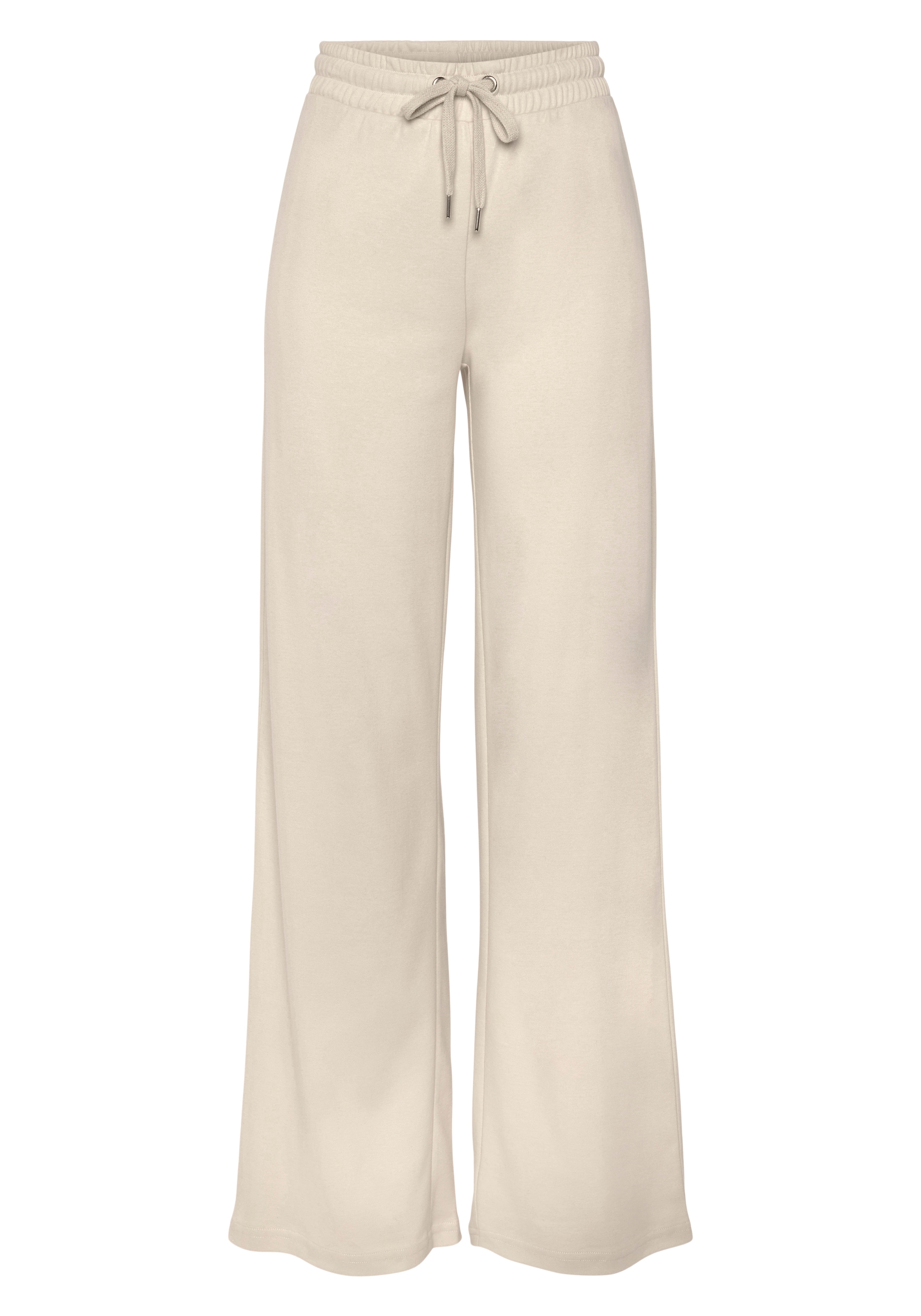 LASCANA Sweathose, mit ausgestelltem Bein, Loungewear
