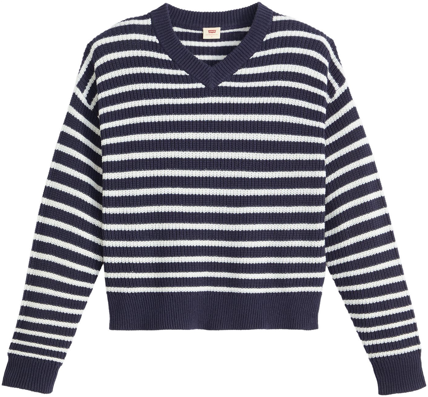 Levi's® Strickpullover »REESE VNECK SWEAT«, mit V-Ausschnitt
