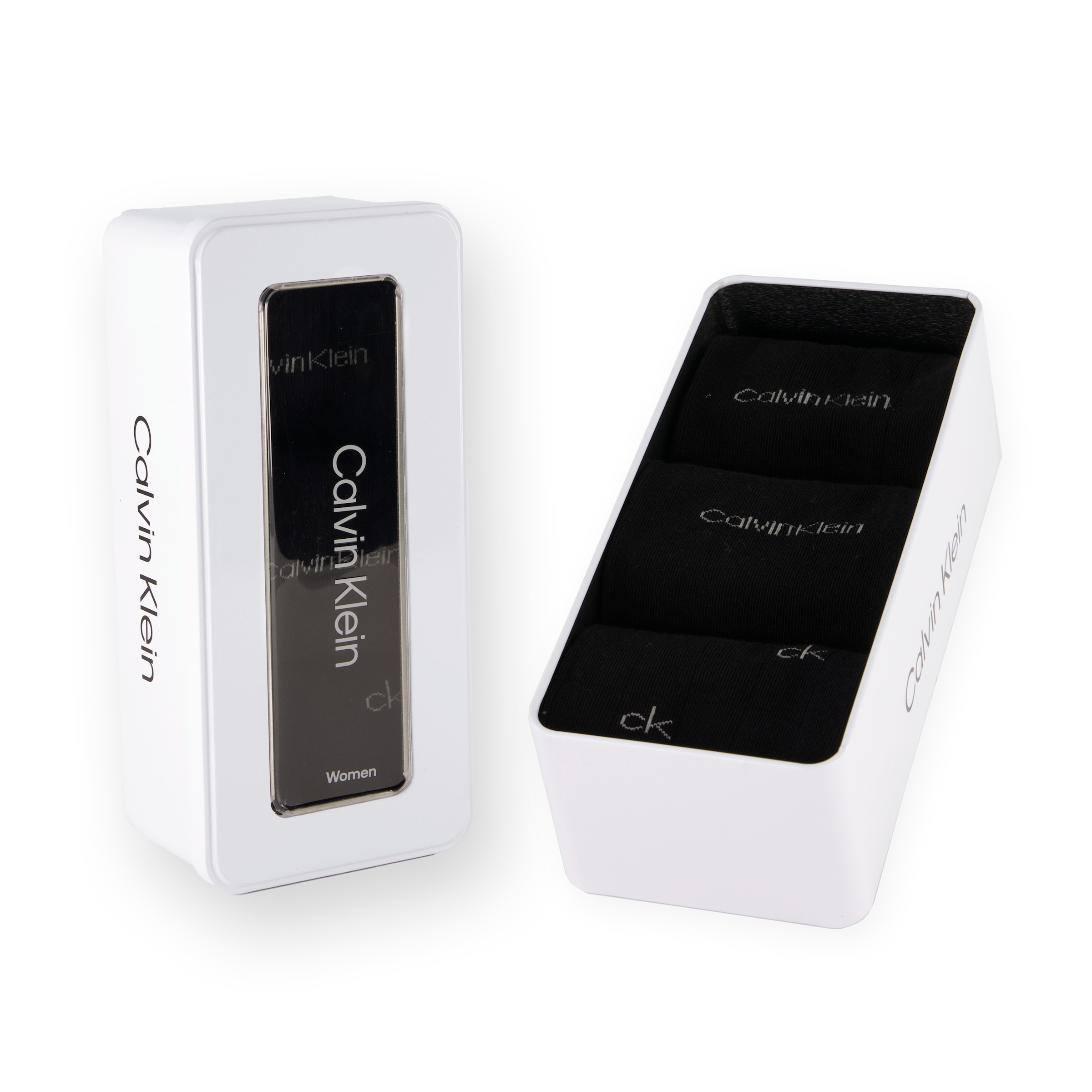 Calvin Klein Socken »CK WOMEN SOCK 3P GIFTBOX GRID AOP« 3er Pack, Geschenkbox