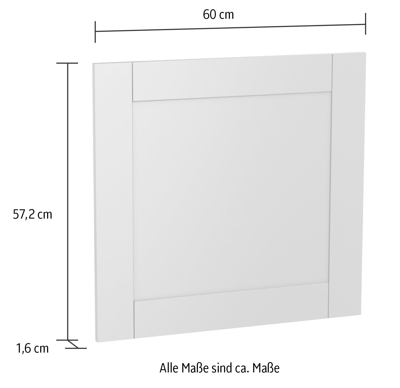 KOCHSTATION Frontblende »KS-Ahus«, Breite 60 cm